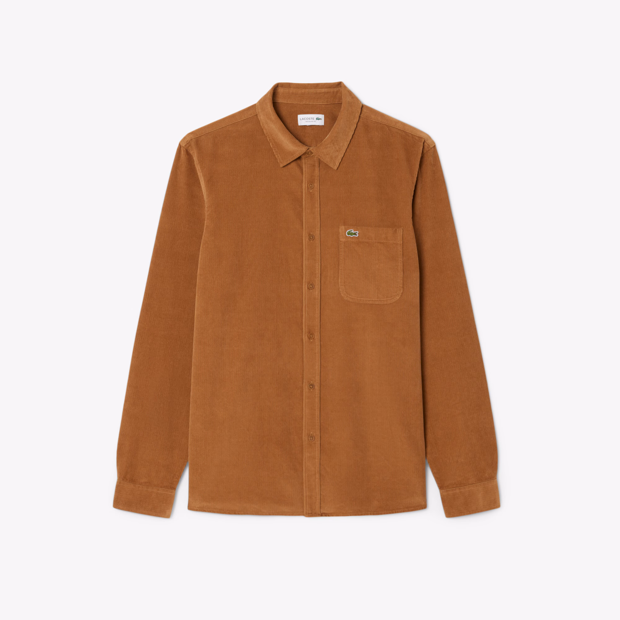 Men's Regular Fit Velour Shirt