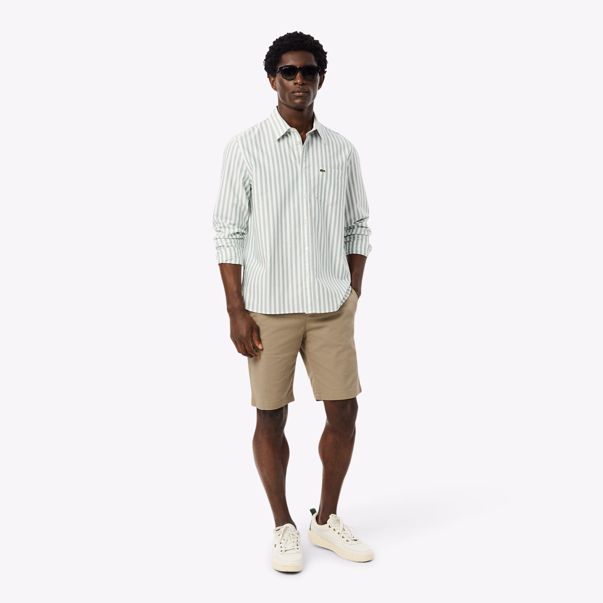 Men's Slim Fit Stretch Cotton Shorts