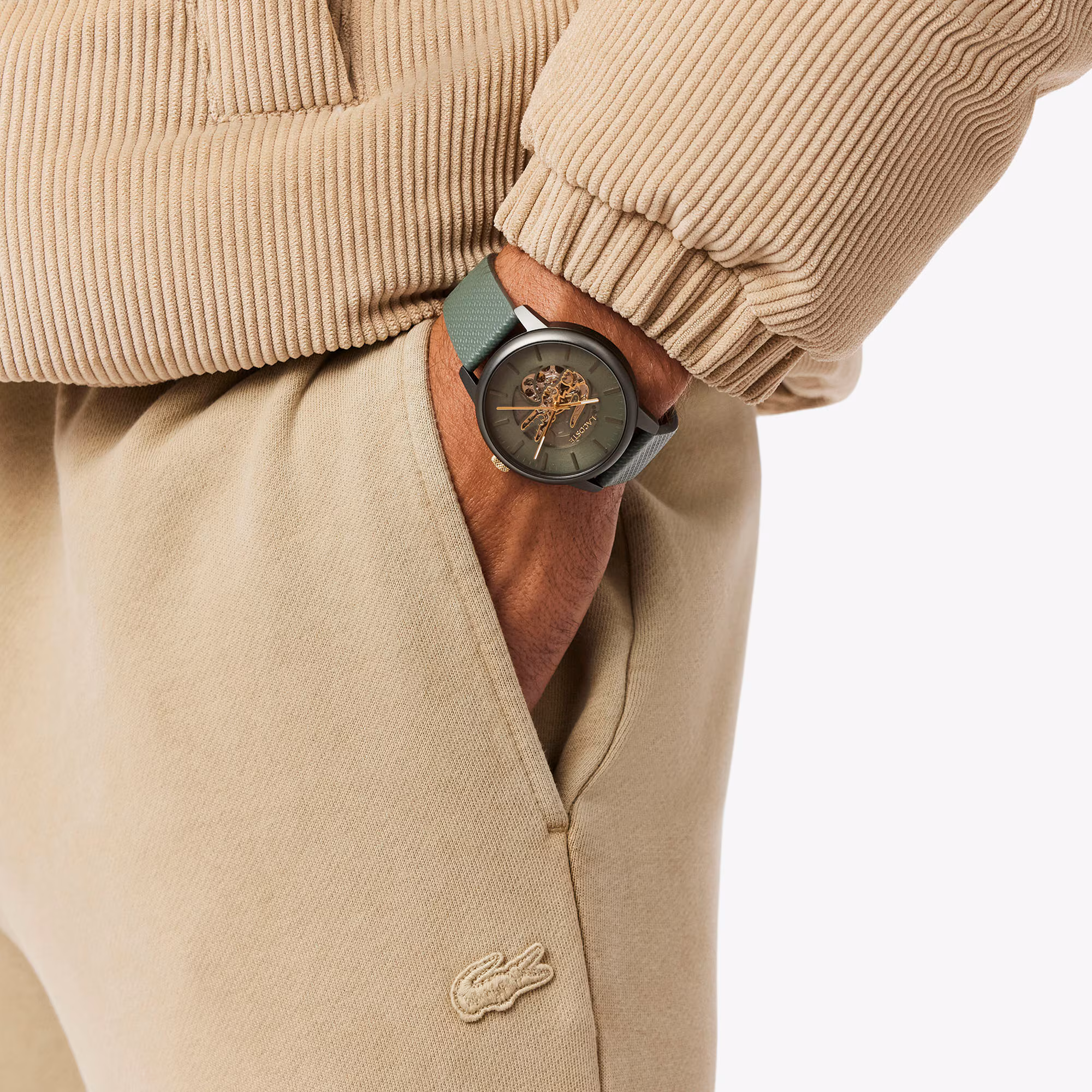 Lacoste.12.12 Automatic Leather Watch