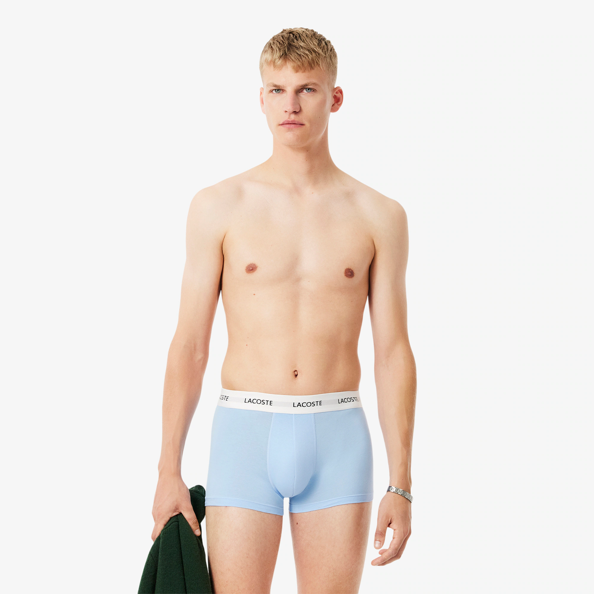 Men's 3-Pack Stretch Cotton Trunks