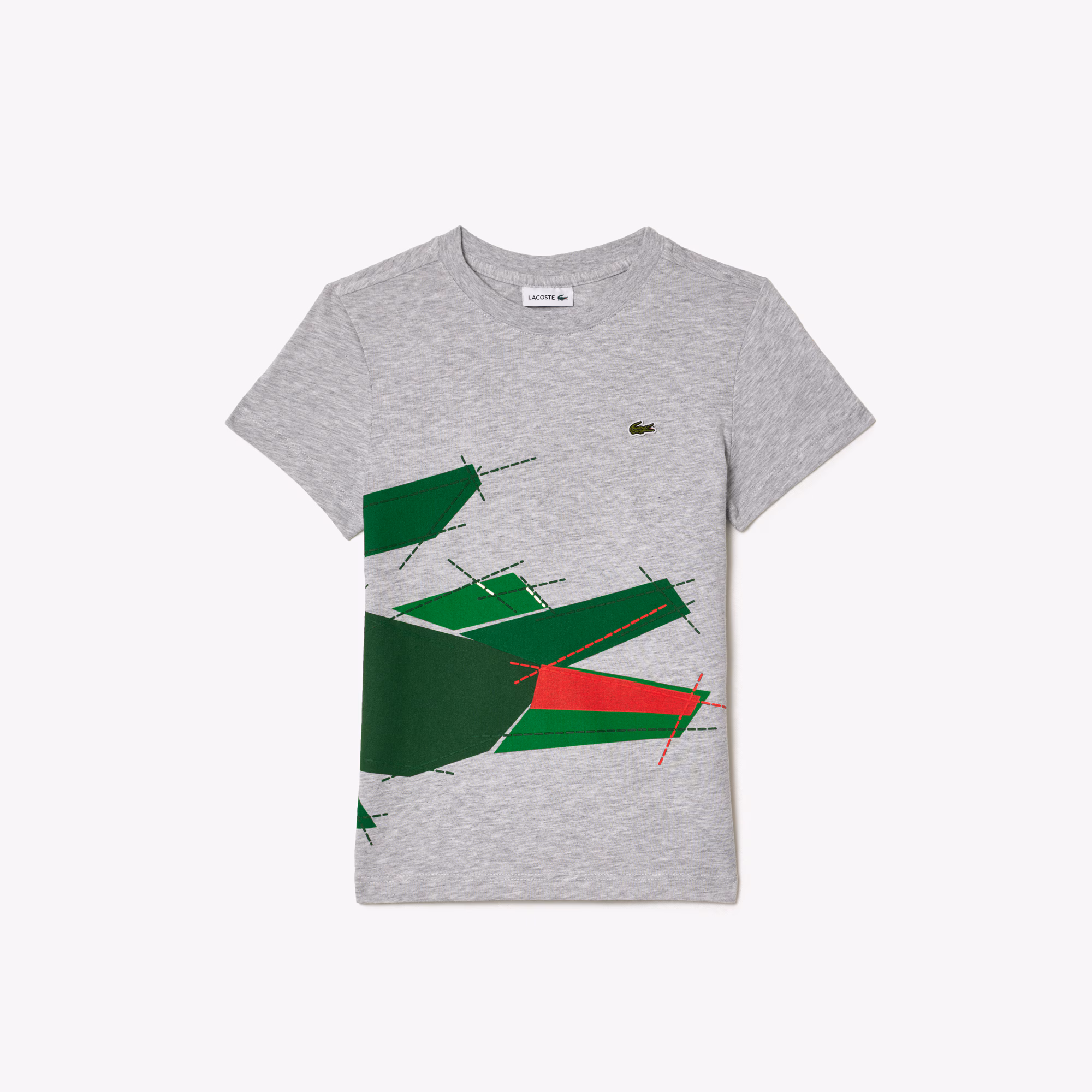Kids' Crocodile Graphic Cotton T-Shirt