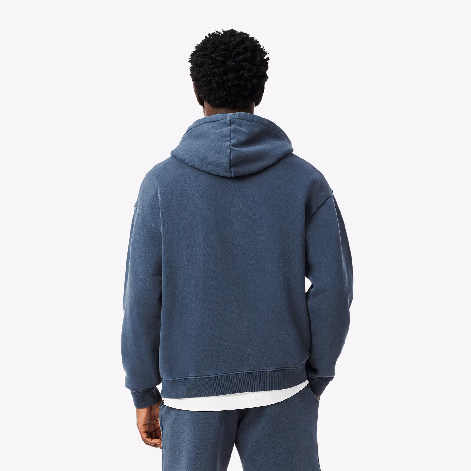 Men's Washed Effect Hoodie