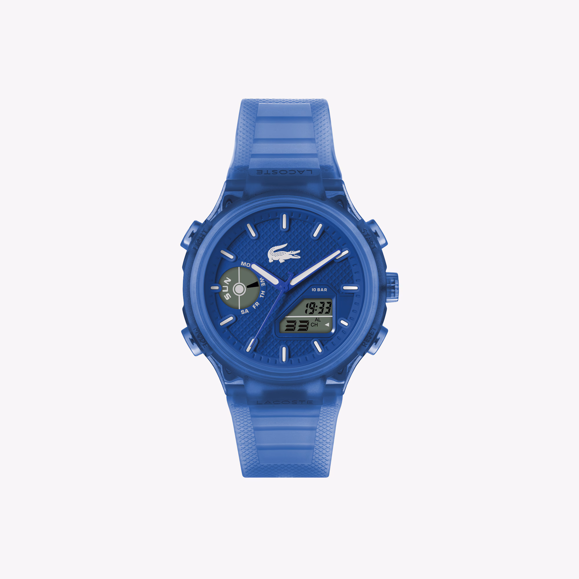LC33 Analog and Digital Silicone Watch
