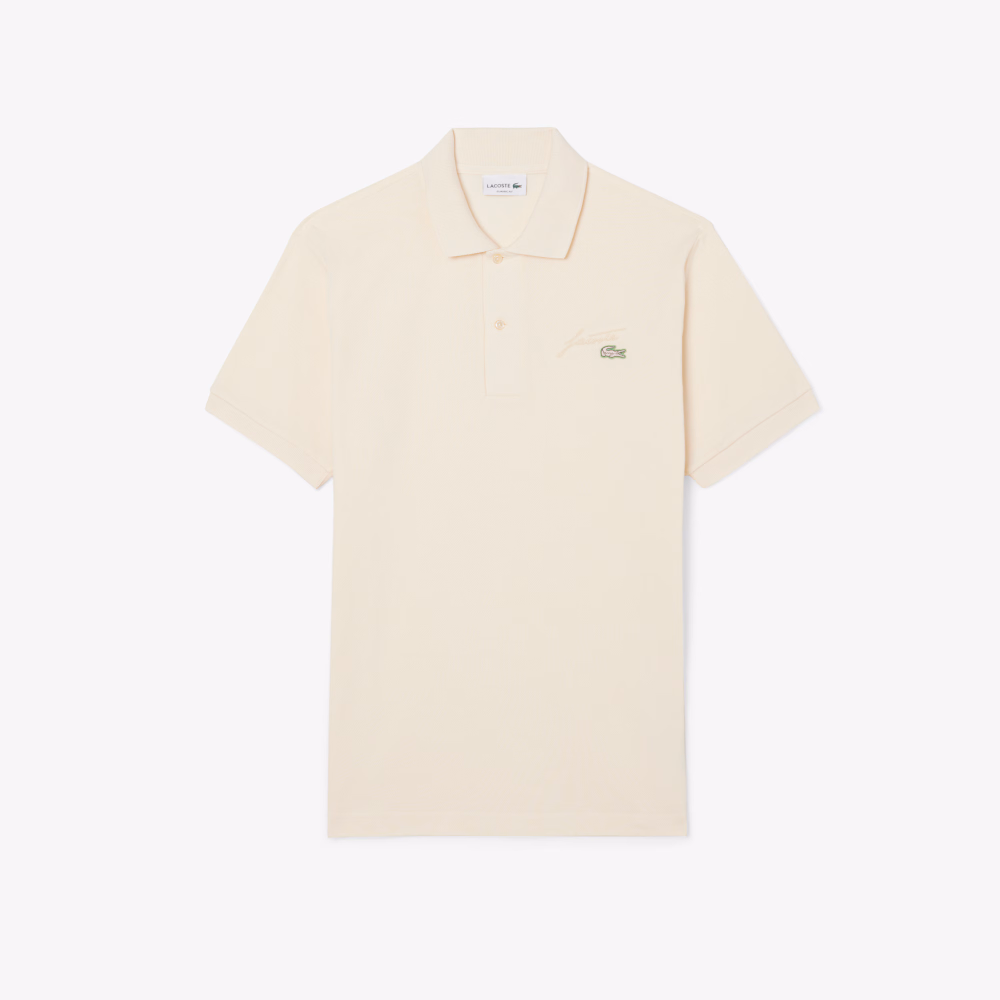 Men's Classic Fit Embroidery Detail Piqué Polo