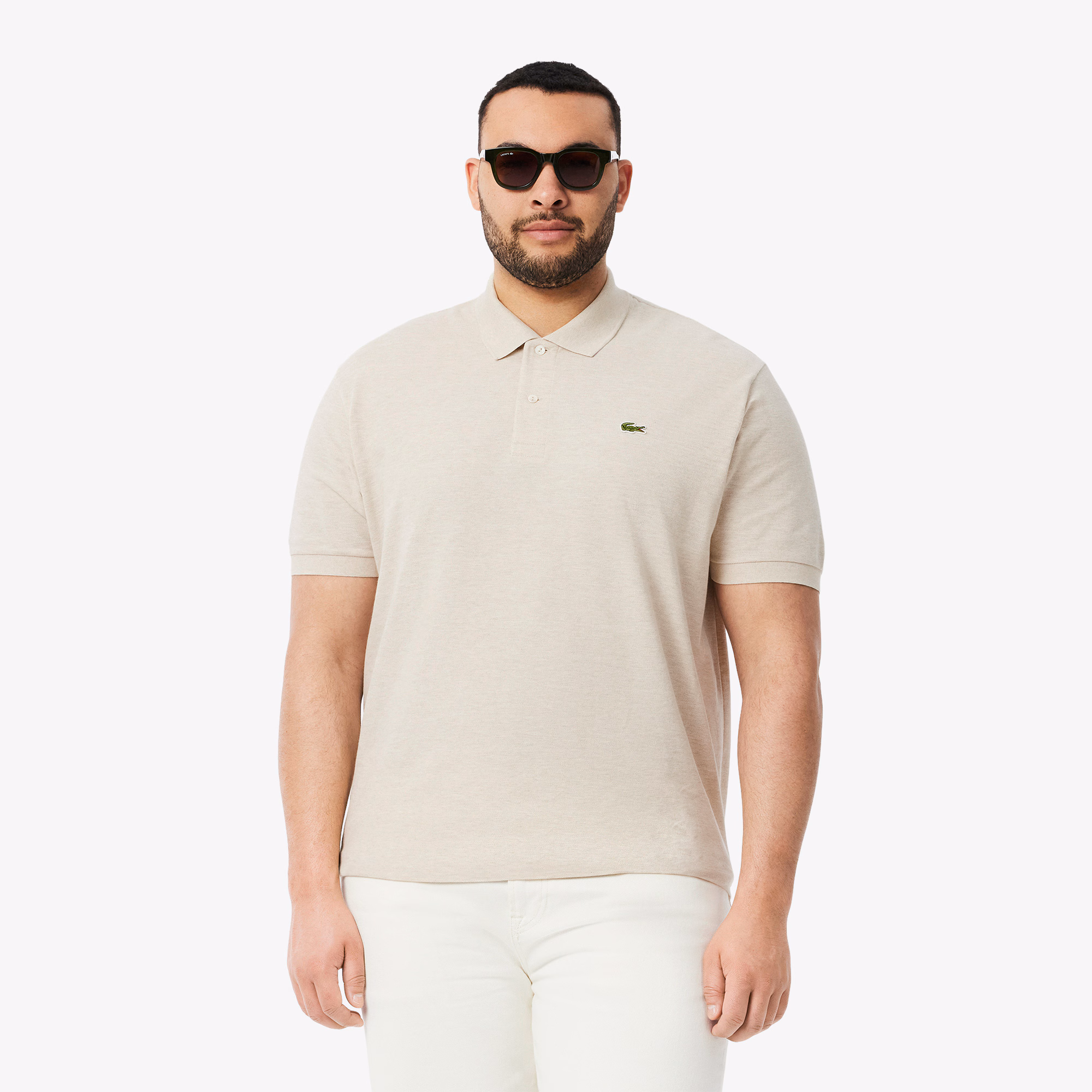 Men's Classic Fit L.12.12 Heathered Polo