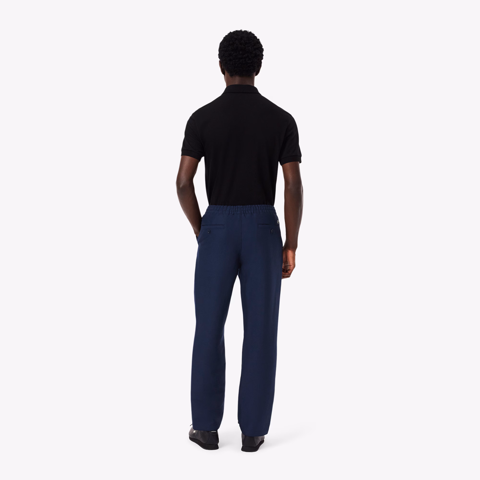 Men's Regular Fit Linen Twill Pants