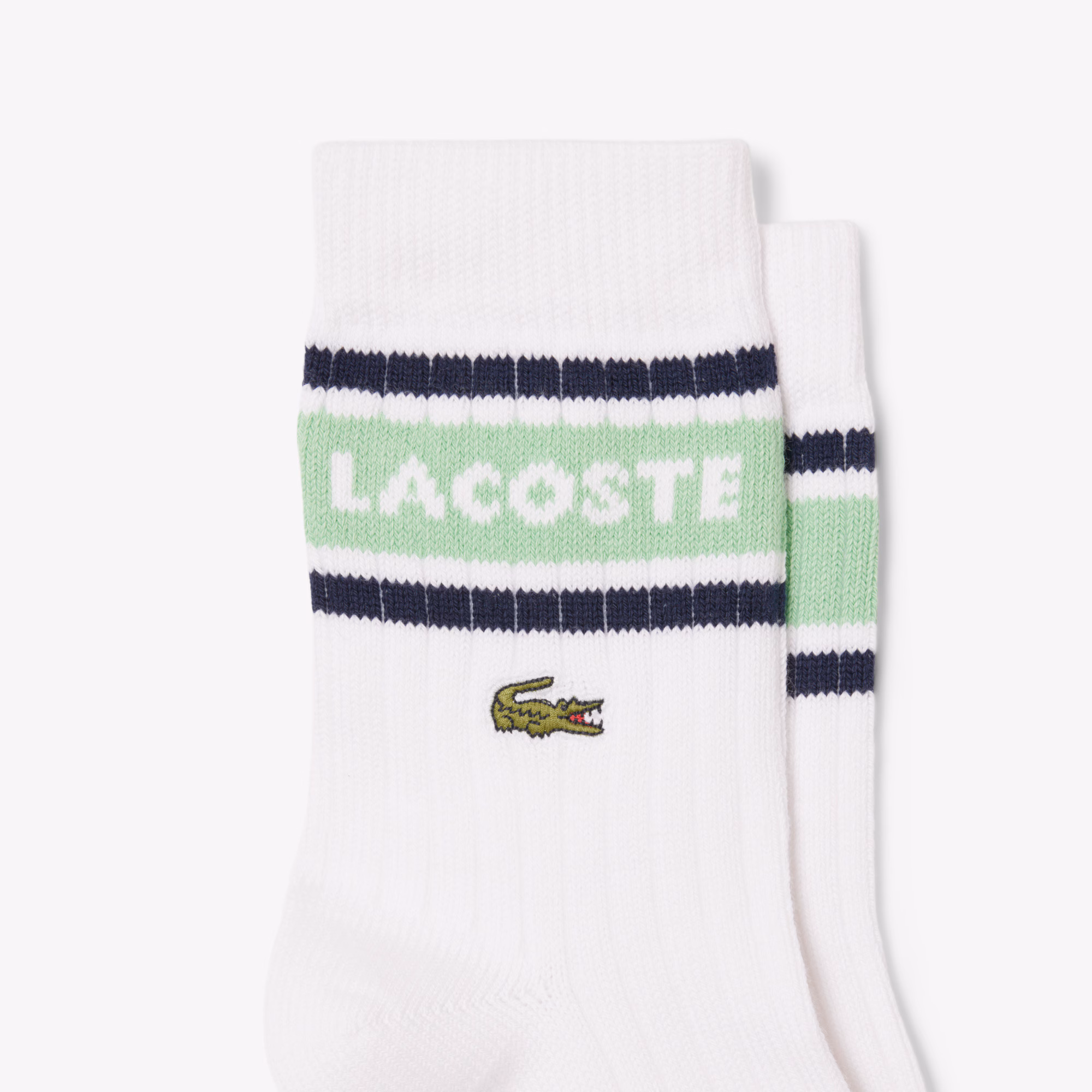 Unisex 2-Pack Ribbed Cotton Socks