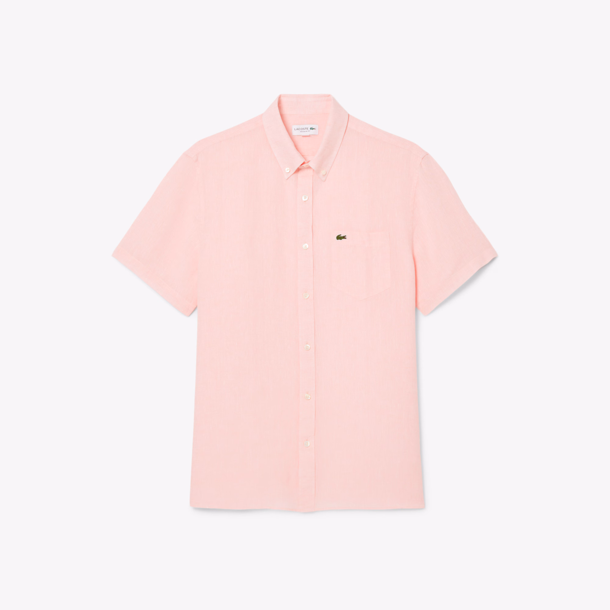 Men's Short Sleeve Linen Shirt