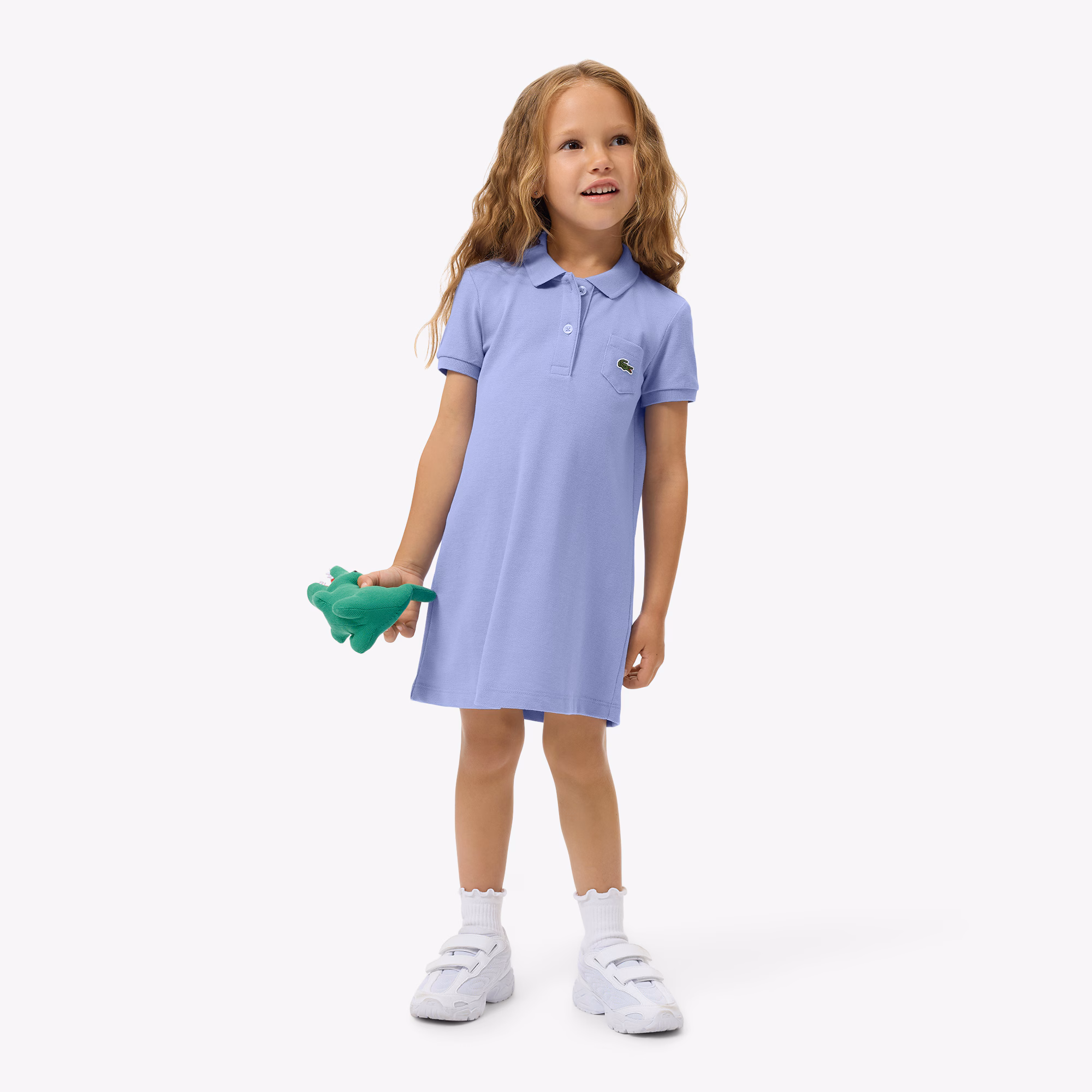 Girls' Piqué Polo Dress