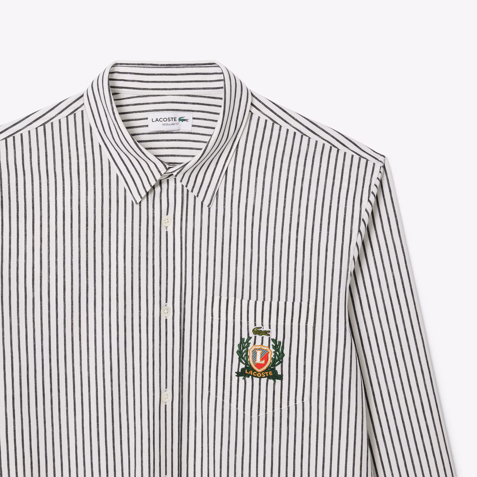 Men's Regular Fit Striped Cotton Shirt