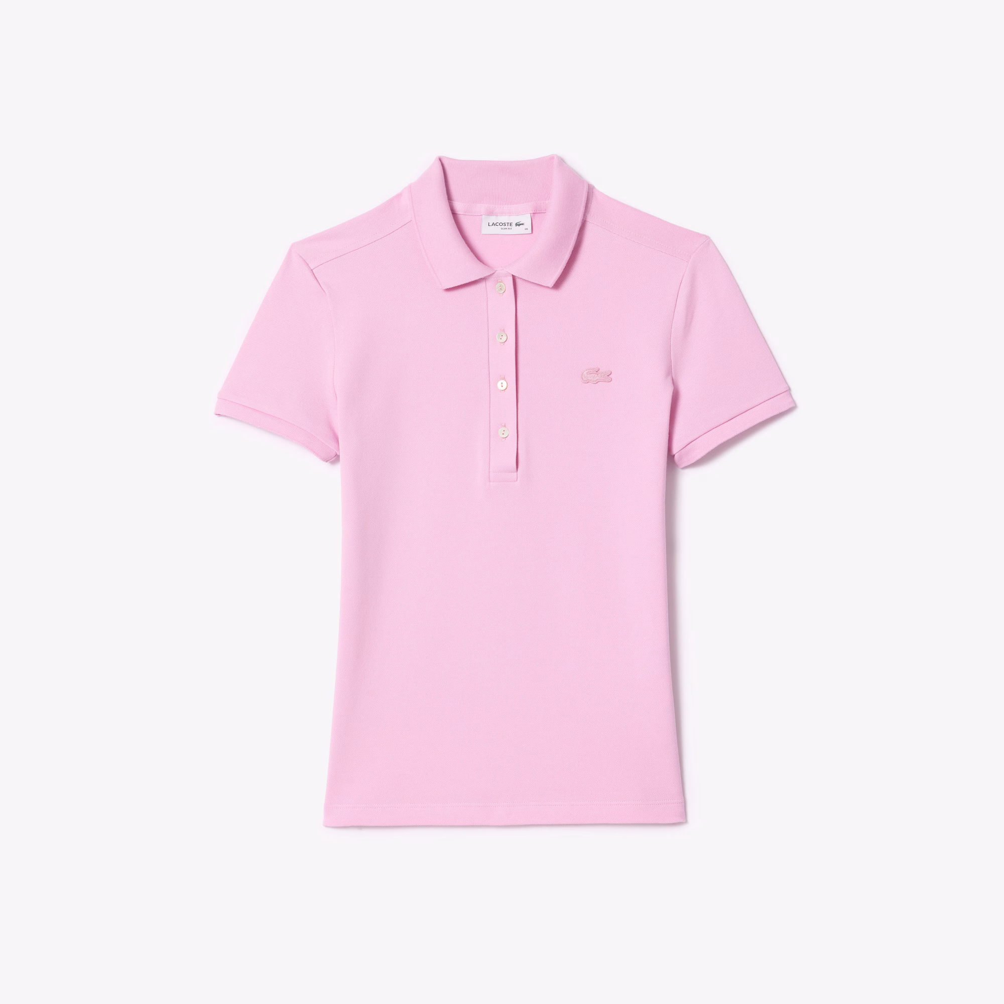 Women's L.12.D Slim Fit Stretch Mini Piqué Polo