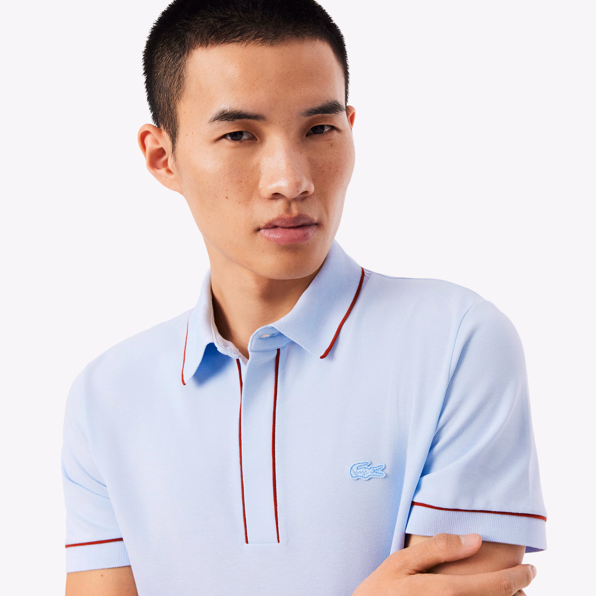 Men's Regular Fit Paris Stretch Piqué Polo