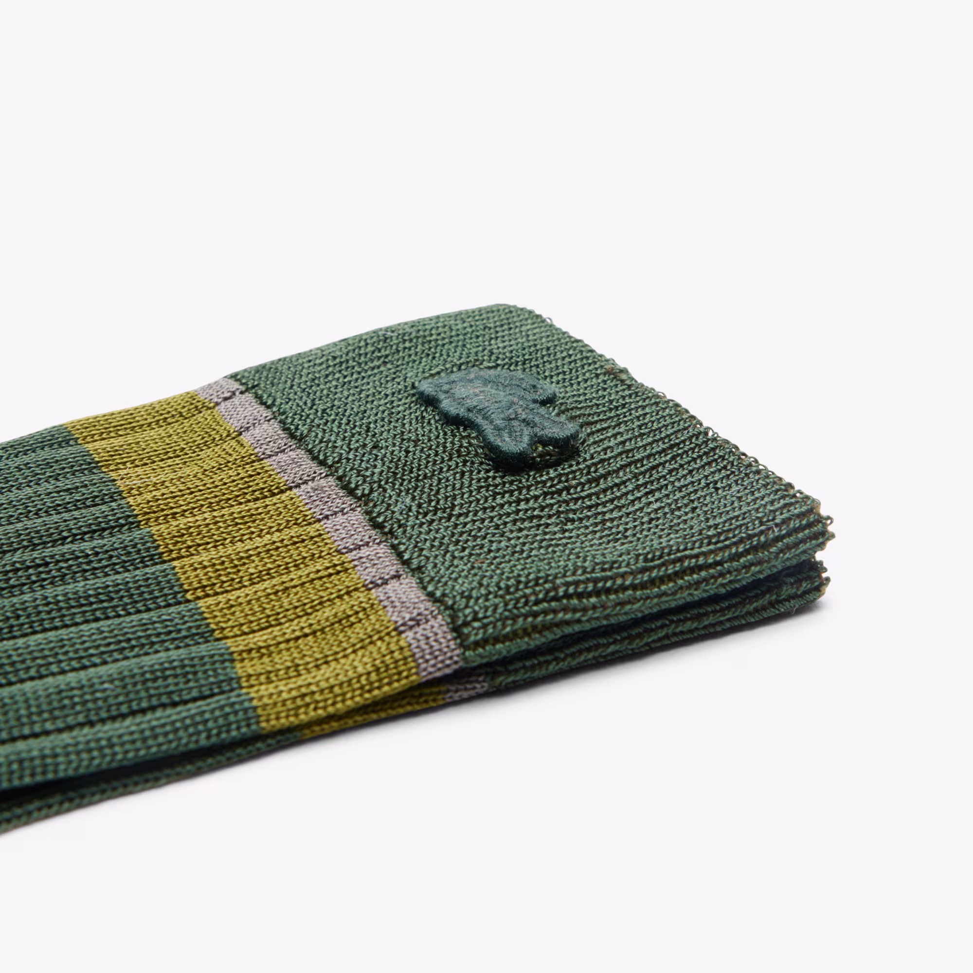 Runway Transparent Ribbed Socks