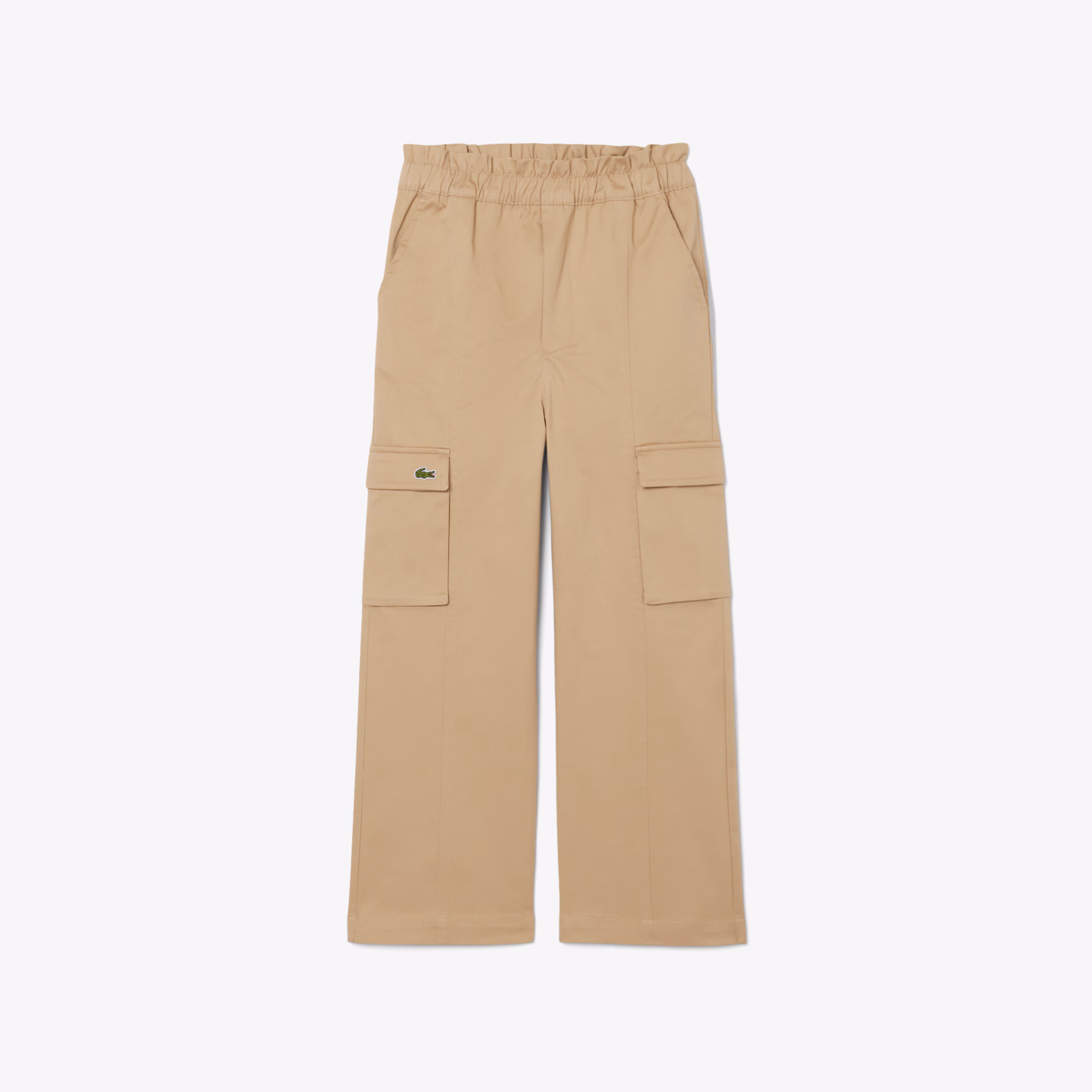 Girls' Cotton Twill Cargo Pants