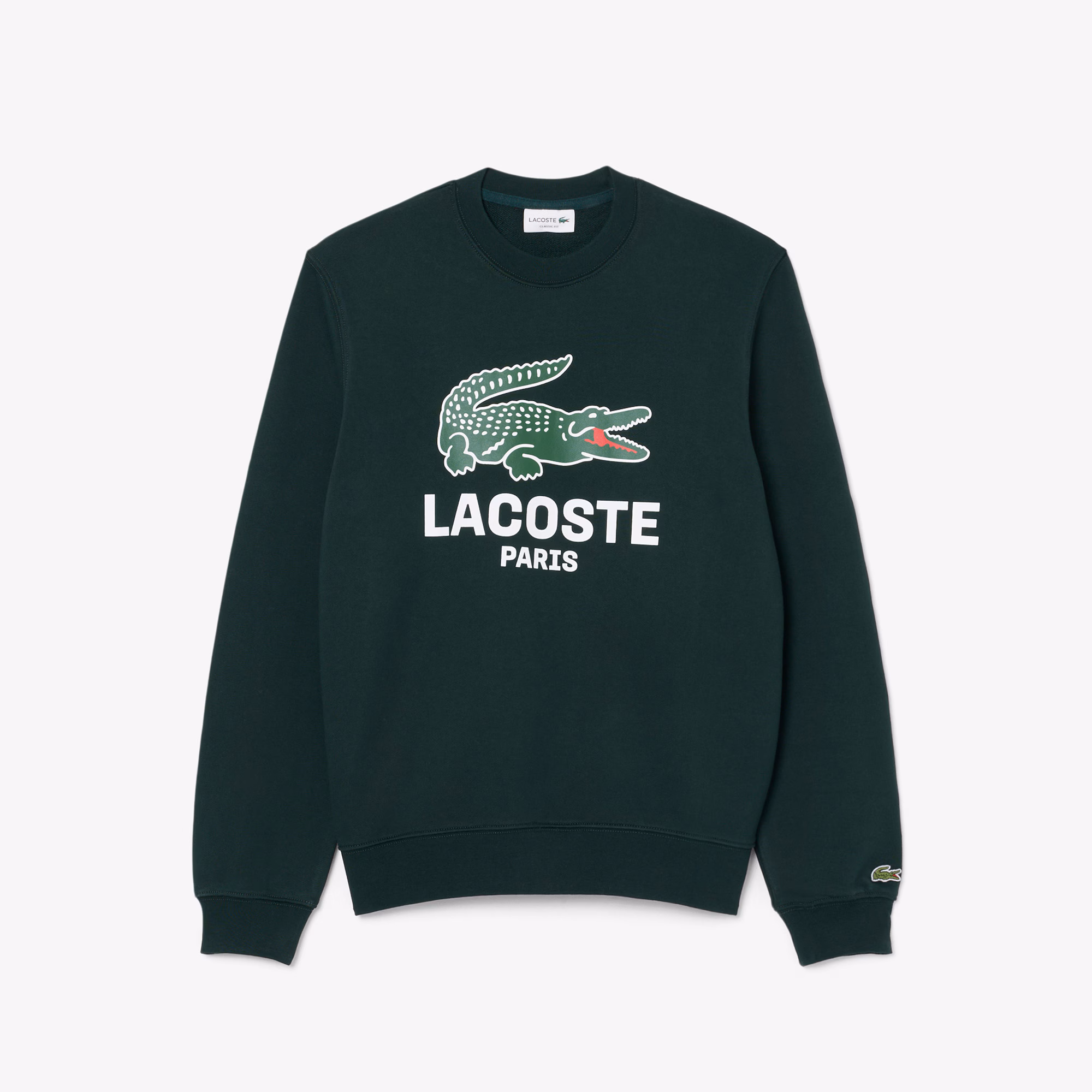 Men's Classic Fit Printed Crew Neck Sweatshirt