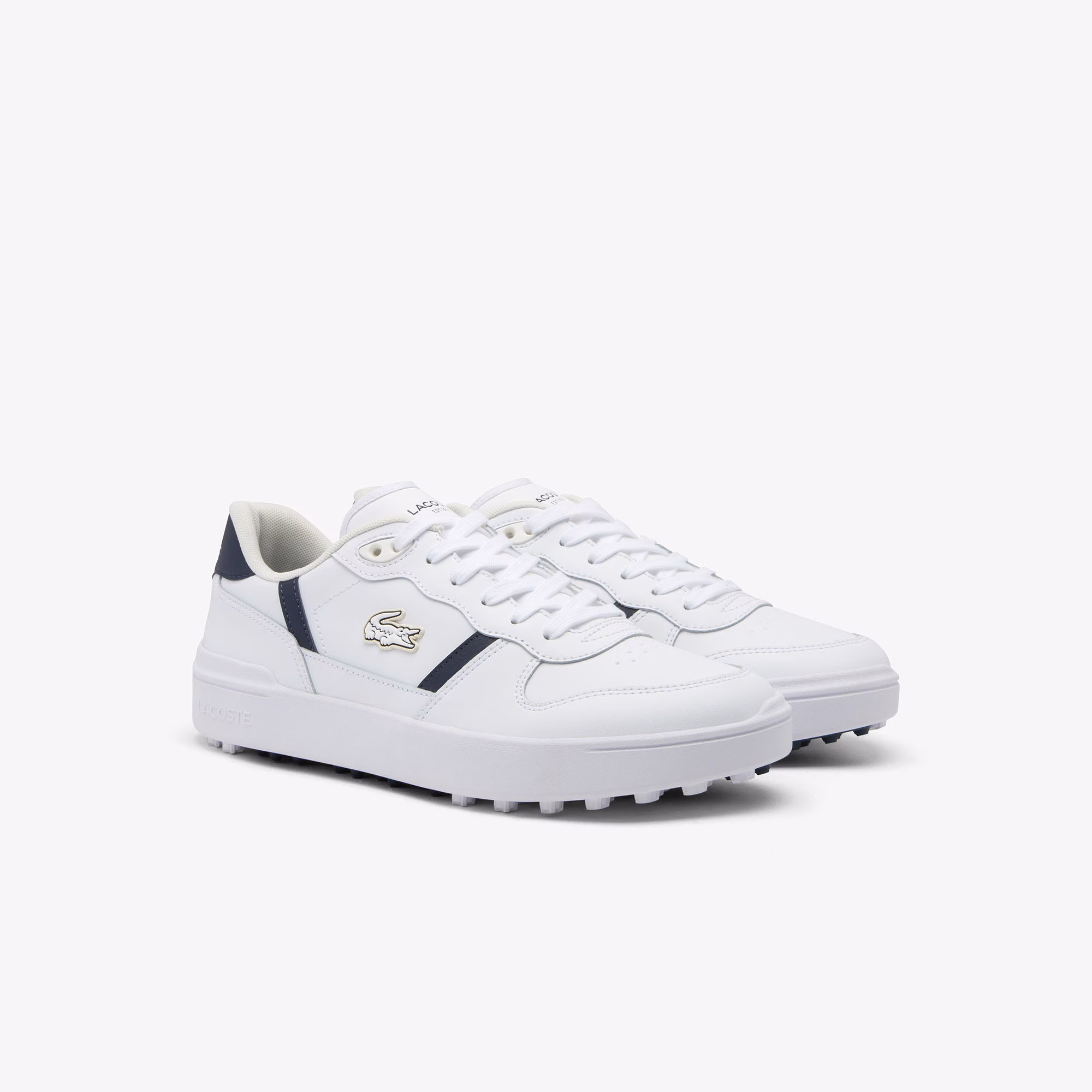 Men's T-Clip Golf Leather Golf Shoes