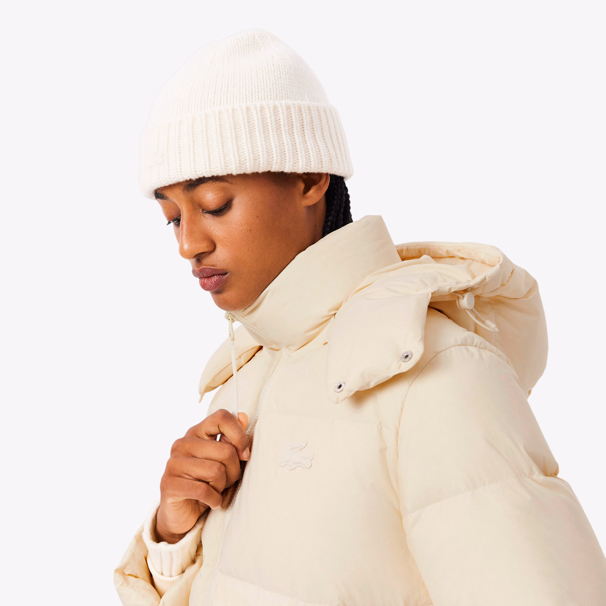 Women's Relaxed Fit Hooded Down Jacket