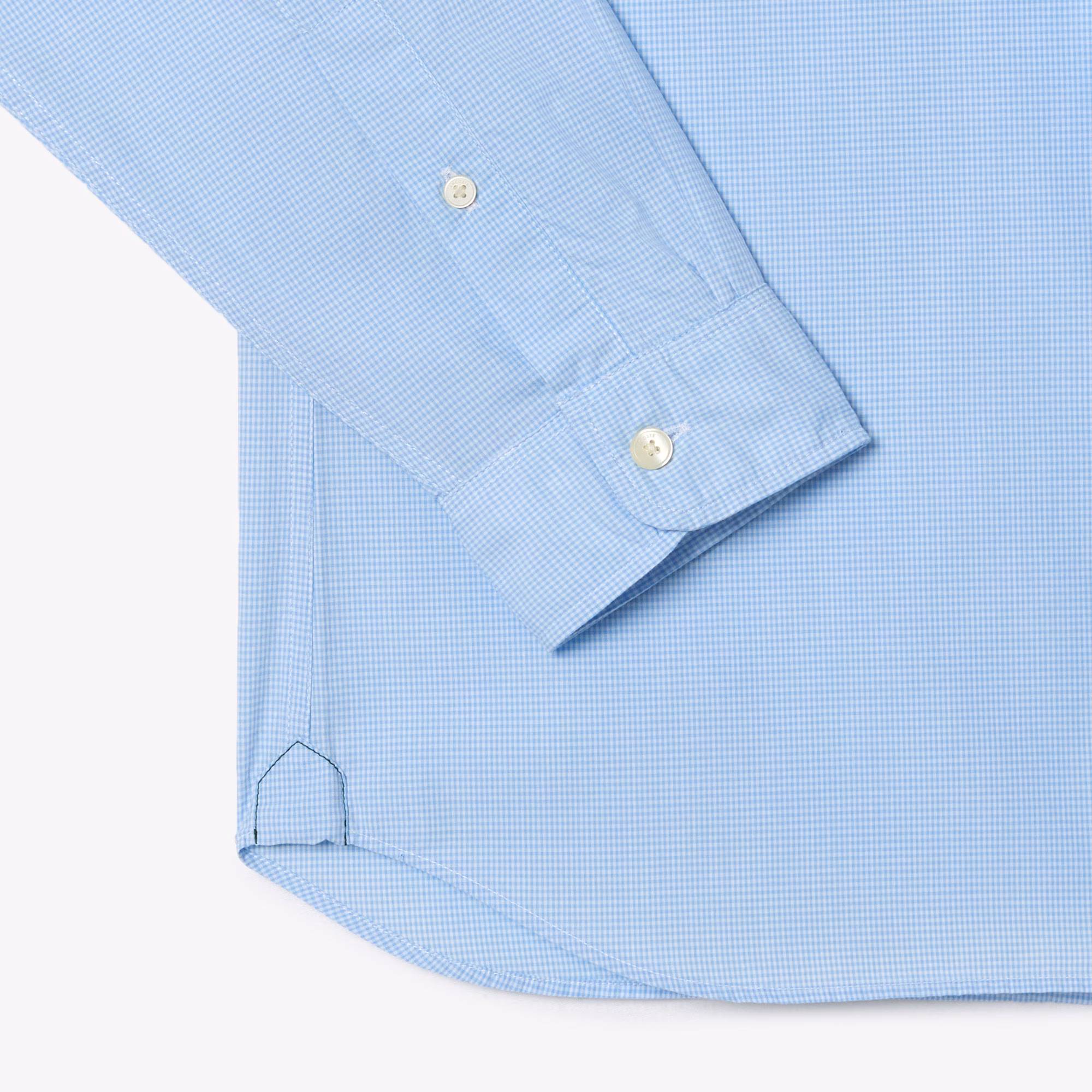 Men's Regular Fit Gingham Poplin Shirt