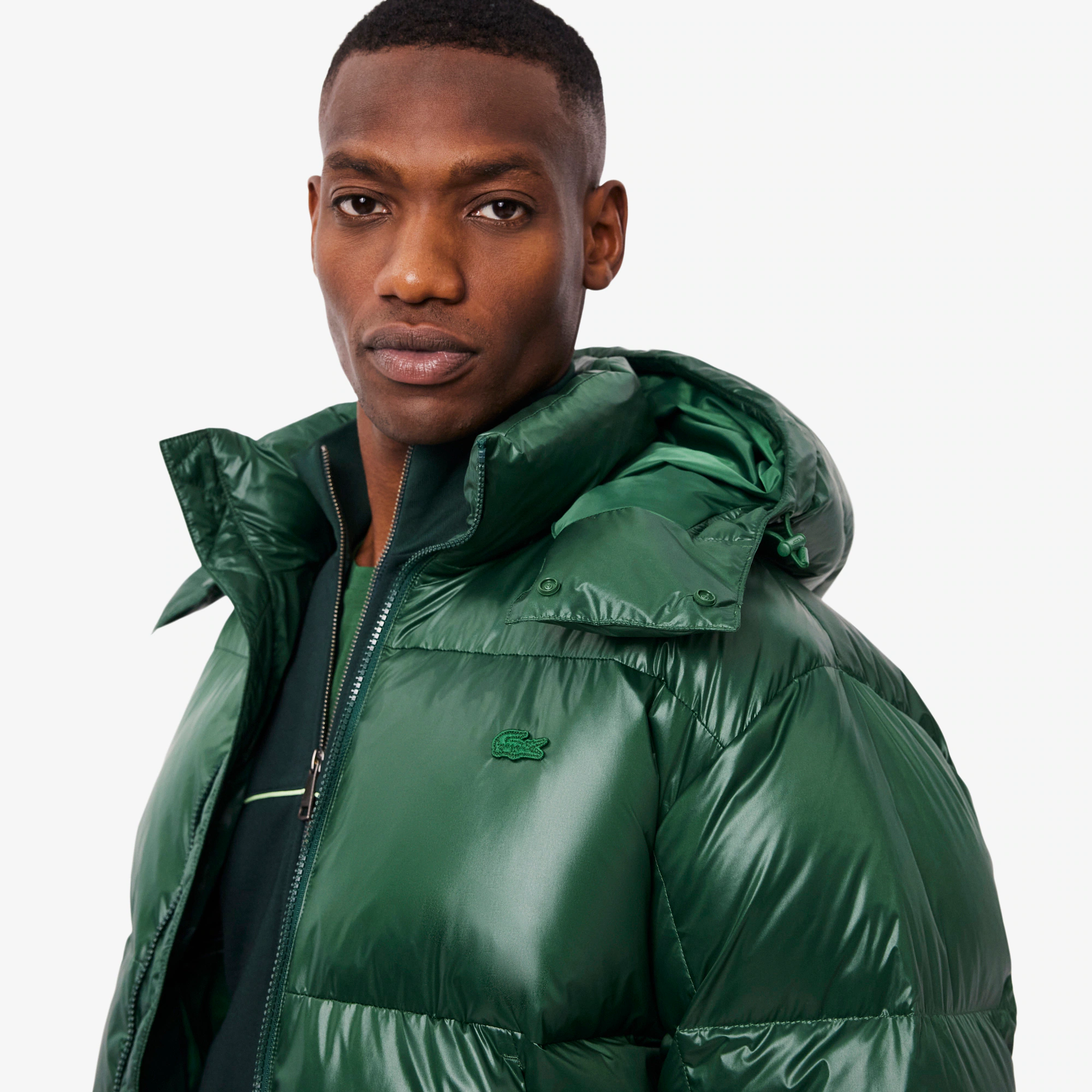 Men's Water-Repellent Down Windbreaker
