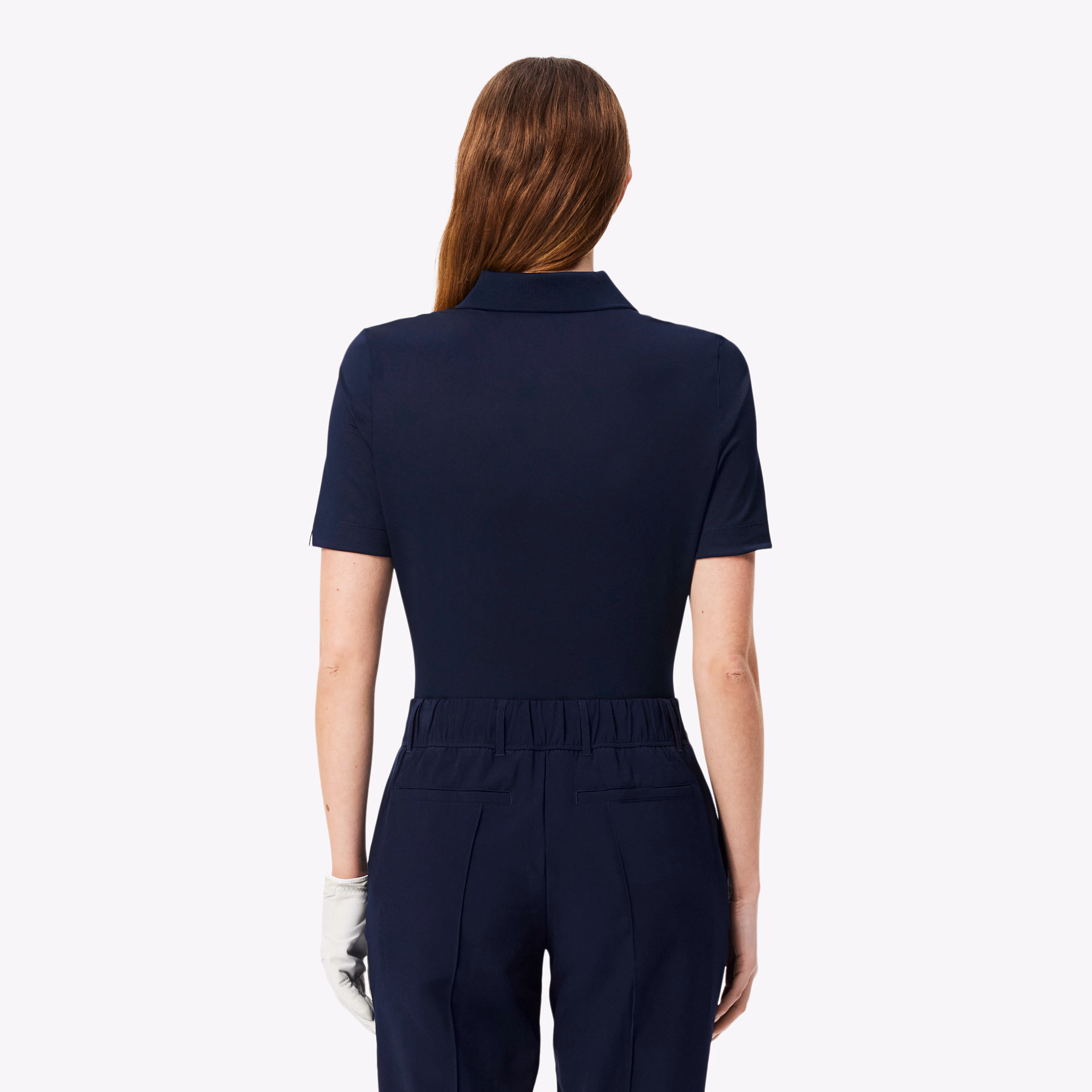 Women's Slim Fit UV Protect Stretch Golf Polo