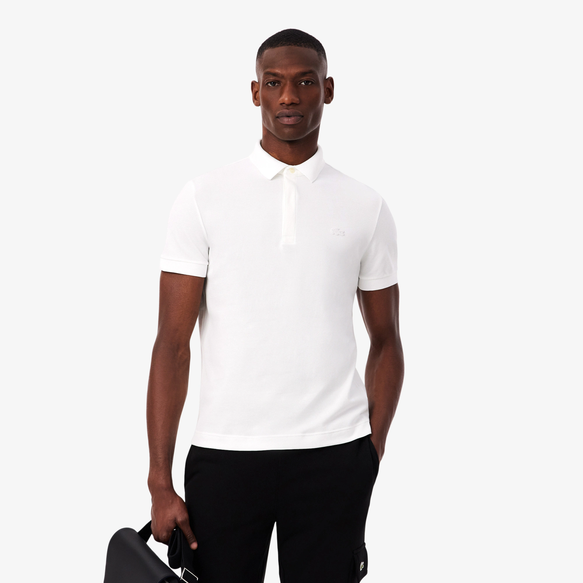 Men's Regular Fit Paris Stretch Piqué Polo