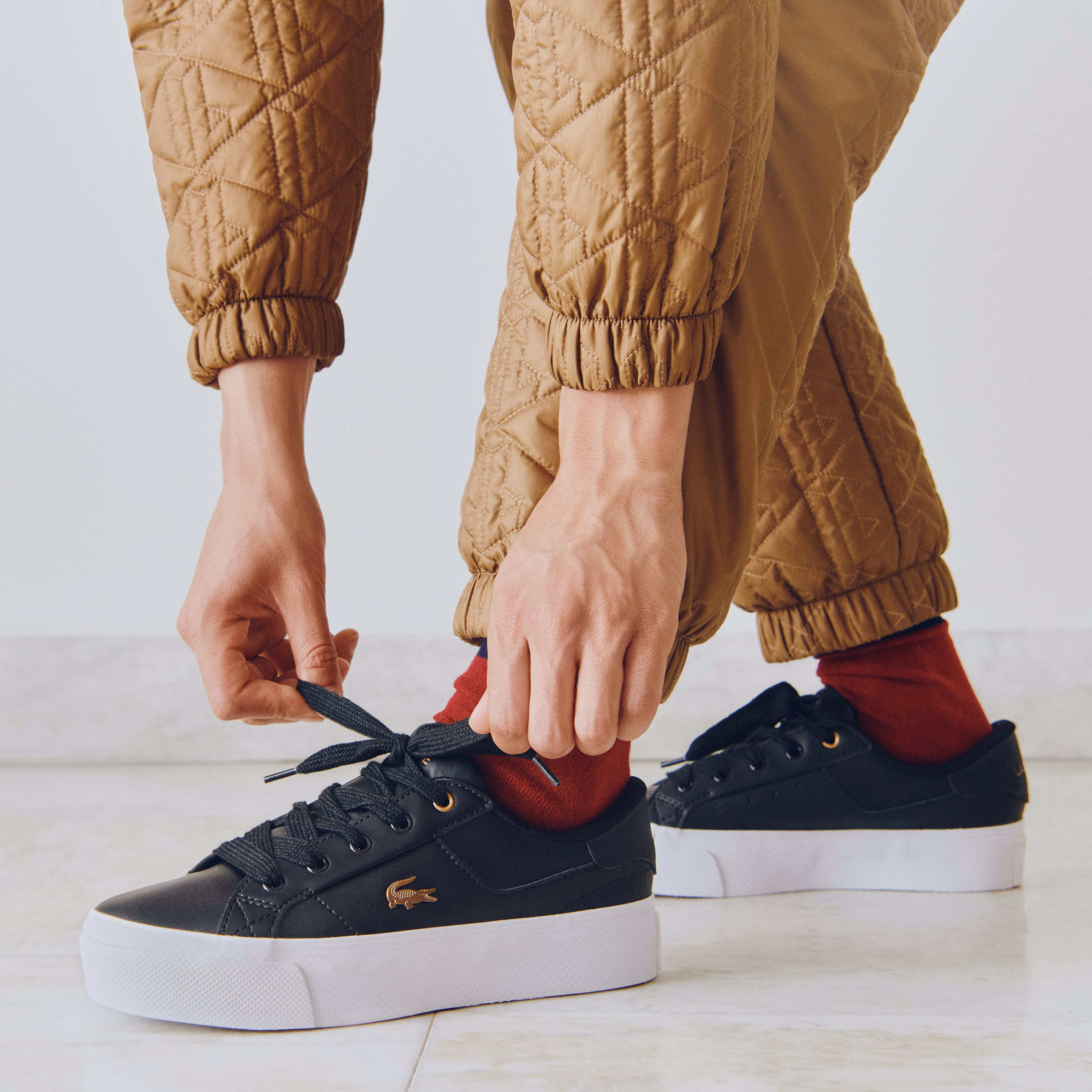 Women's Ziane Platform Leather Sneakers