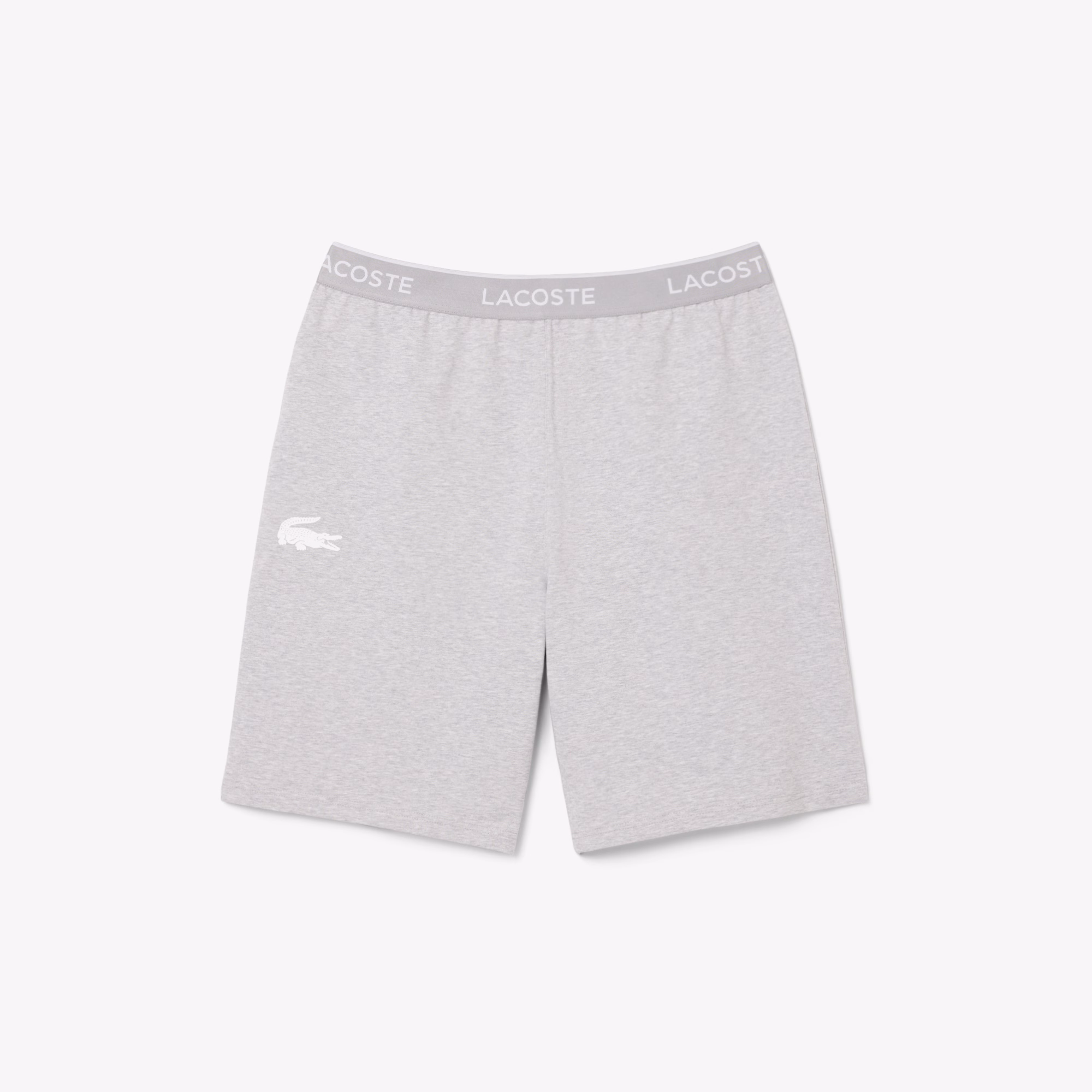 Men's Straight Fit Fleece Pajama Shorts