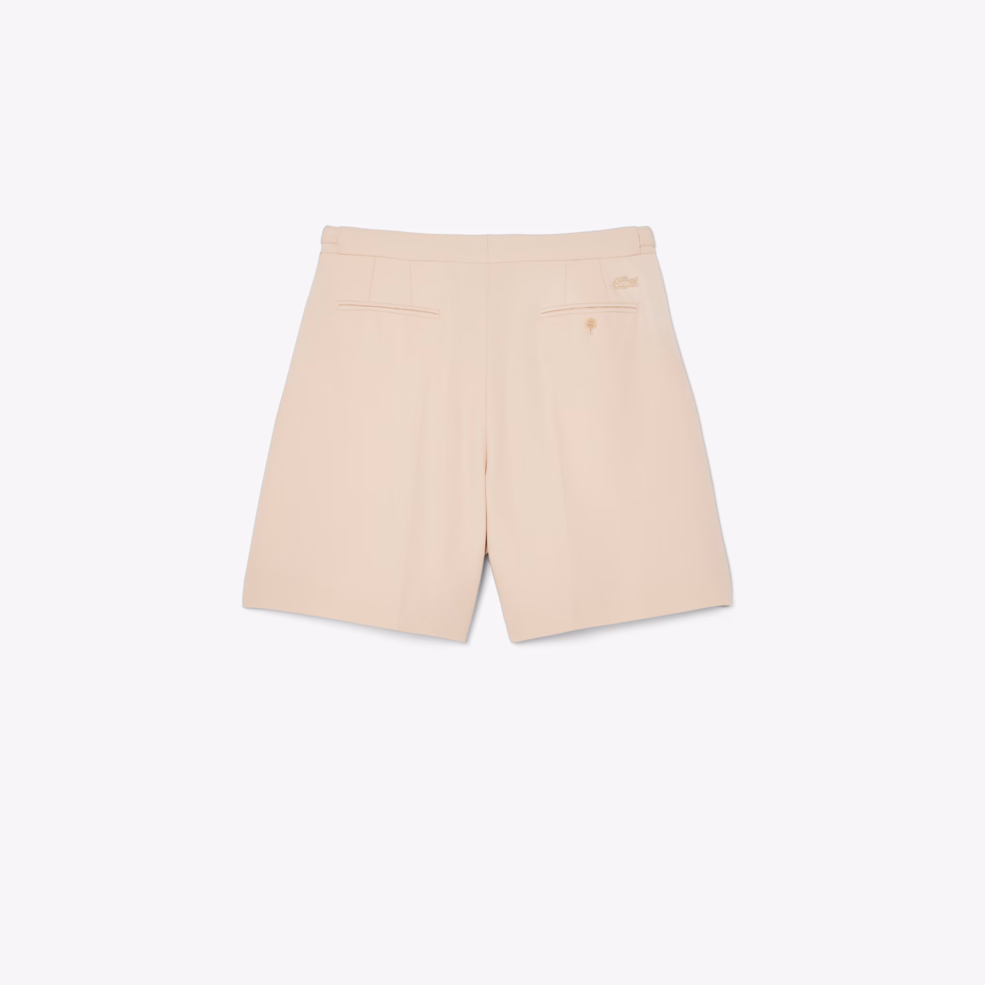 Men's Runway Fitted Wool Shorts