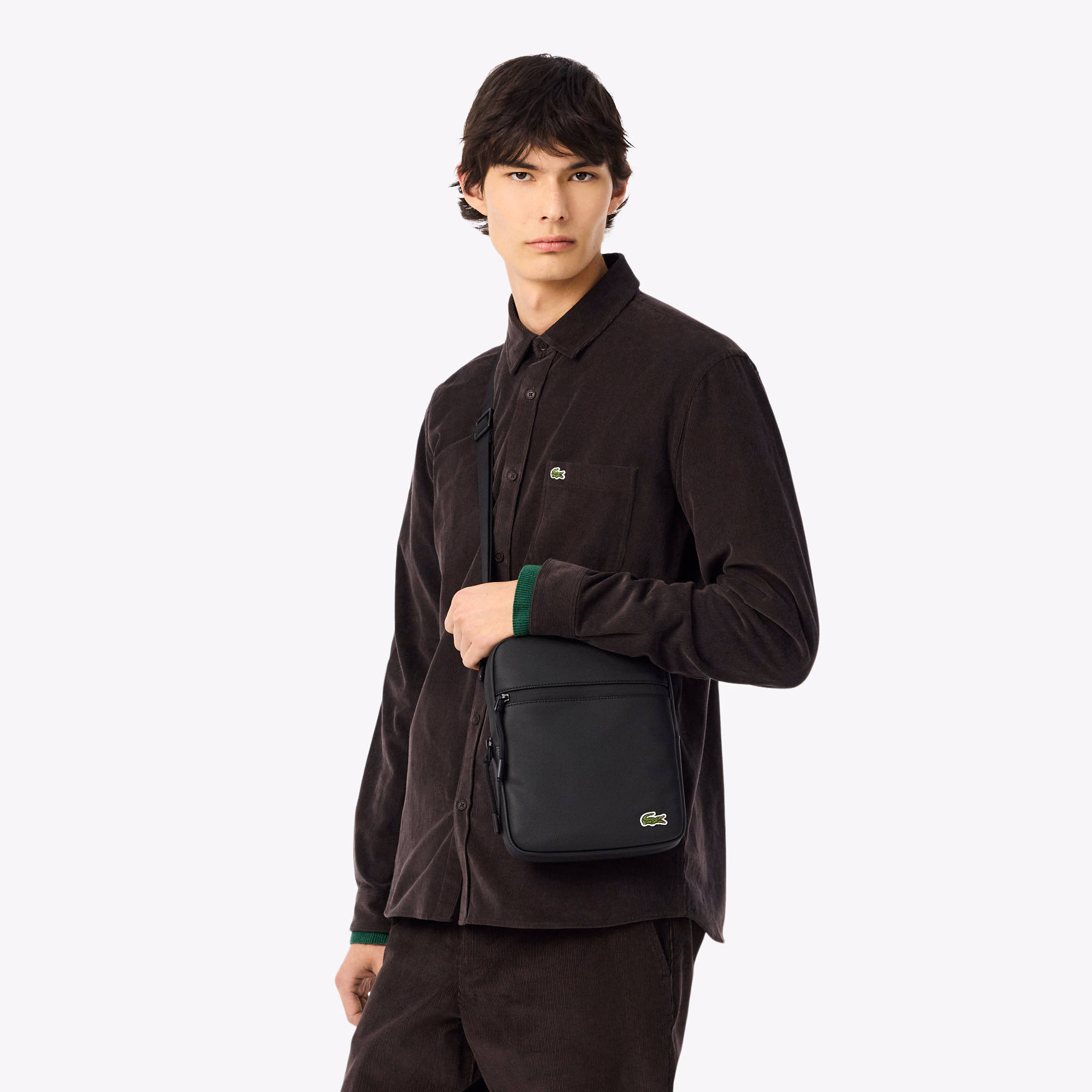 Medium LCST Piqué Satchel