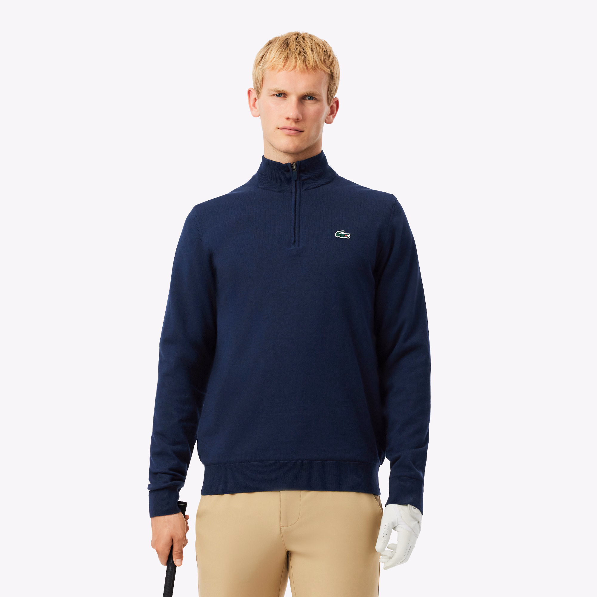 Men's Golf Quarter-Zip Windbreaker Sweater