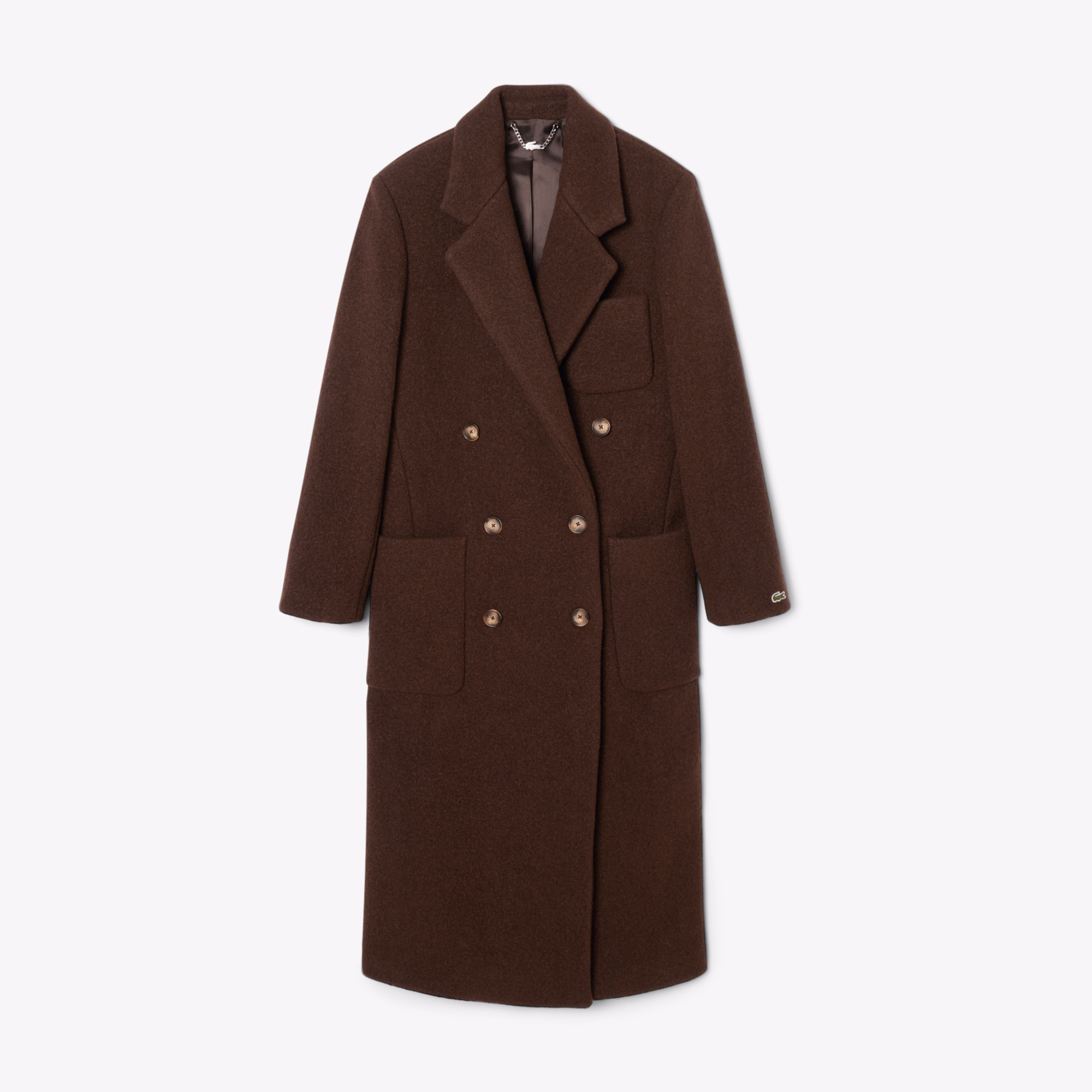 Women's Double-Breasted Wool Coat