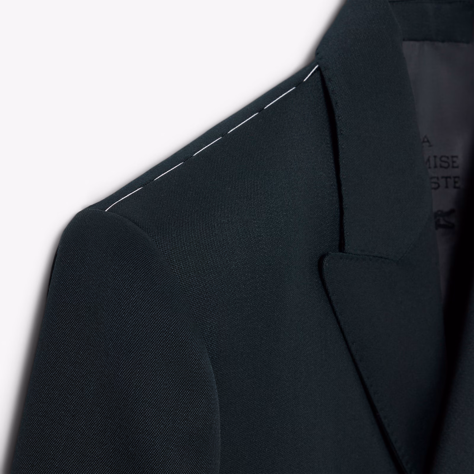 Runway Double Breasted Lightweight Wool Blazer