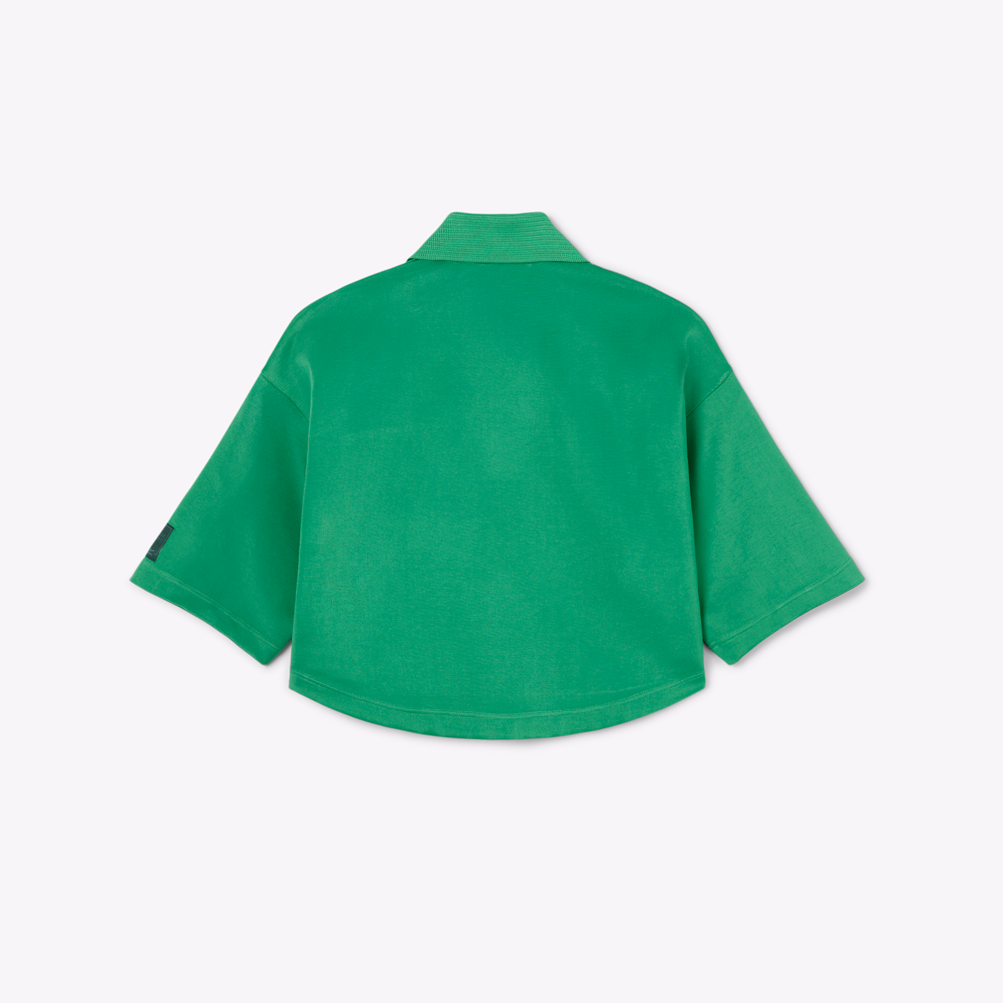Women's Runway Boxy Polo Collar Sweatshirt