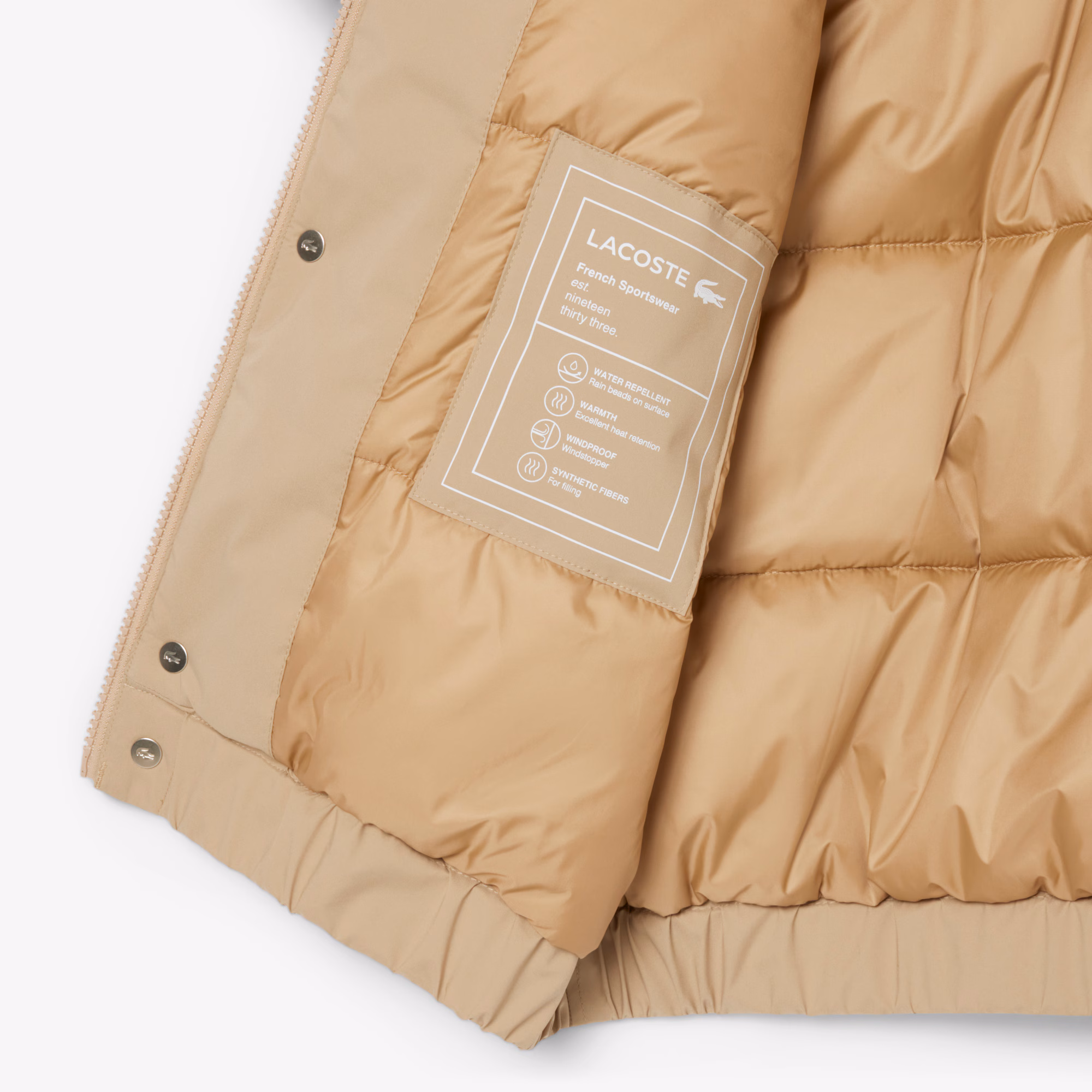 Men's Water-Repellent Puffer Jacket