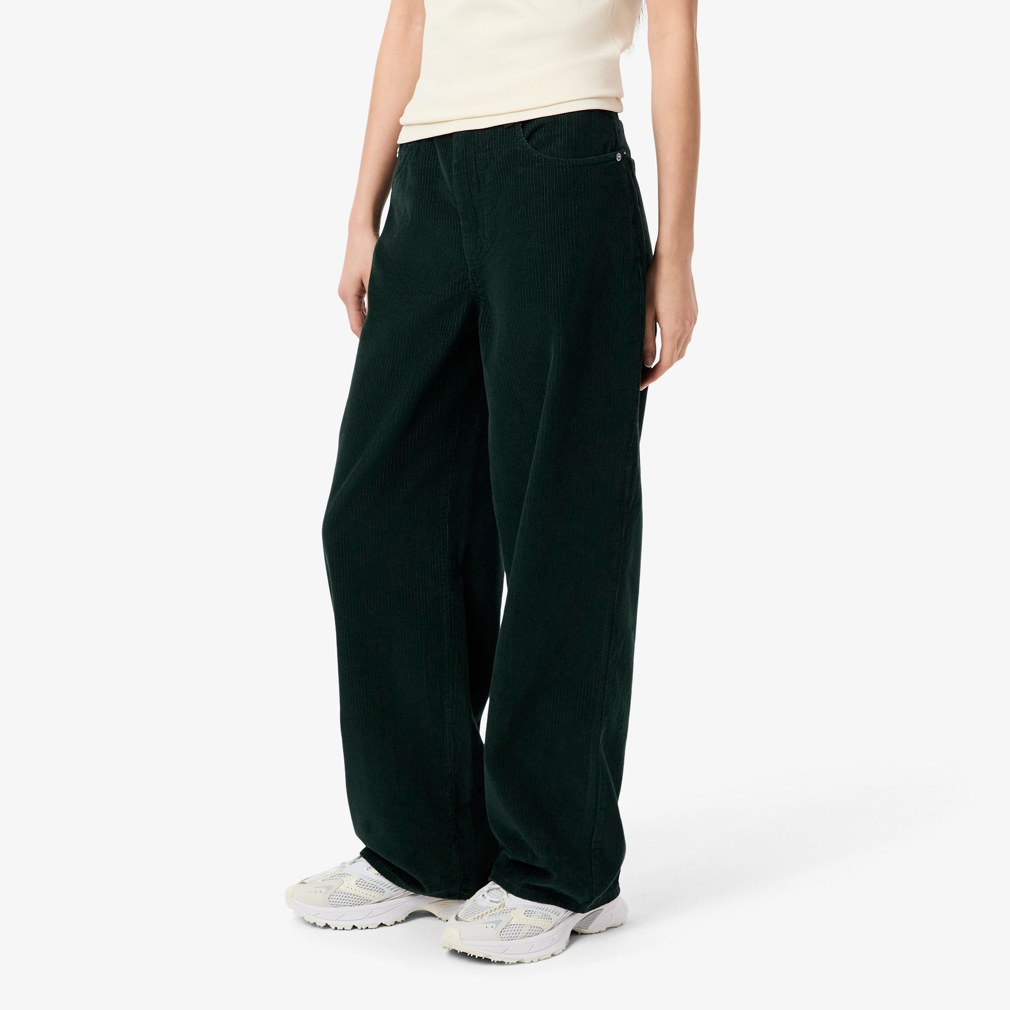 Women's Wide Leg Corduroy Pants