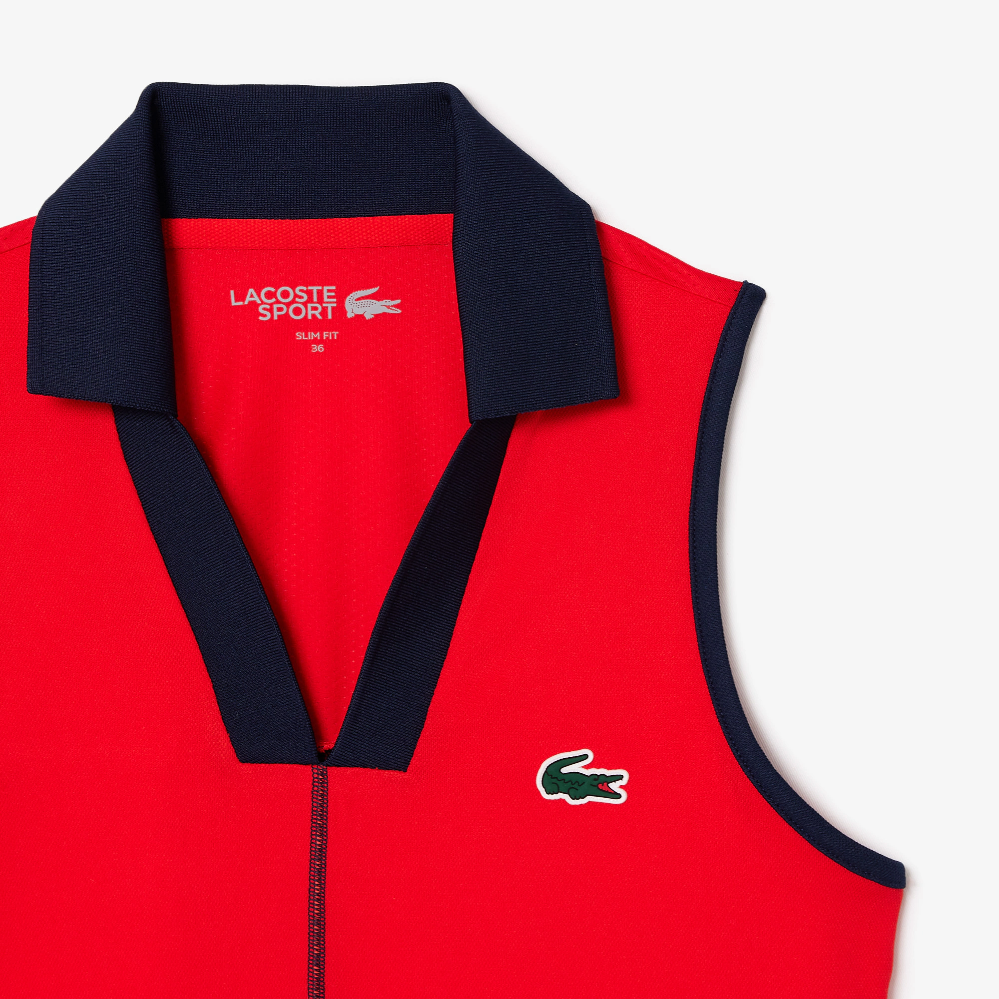 Women's Slim Fit Ultra Dry Sleeveless Tennis Polo