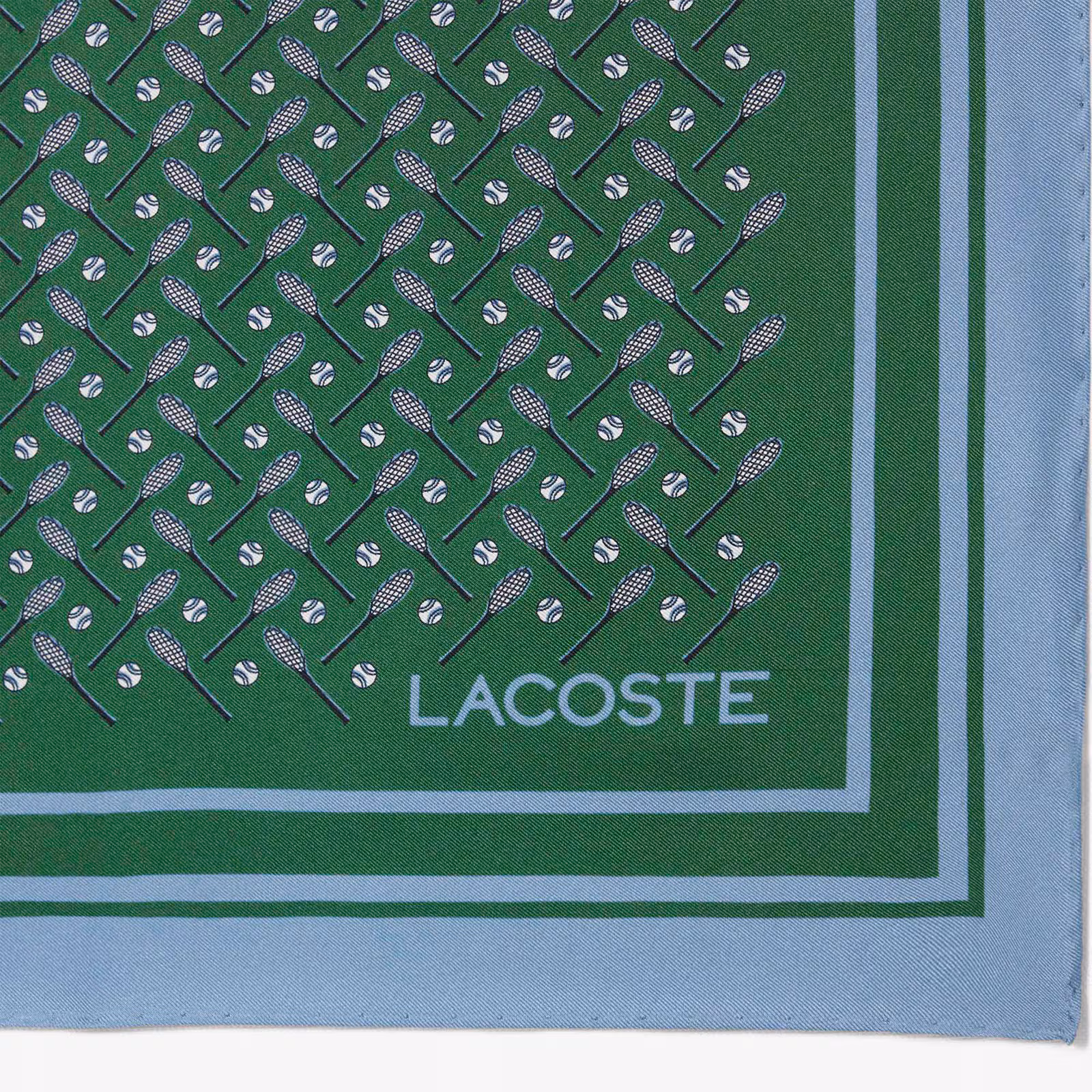 Runway Print Silk Square