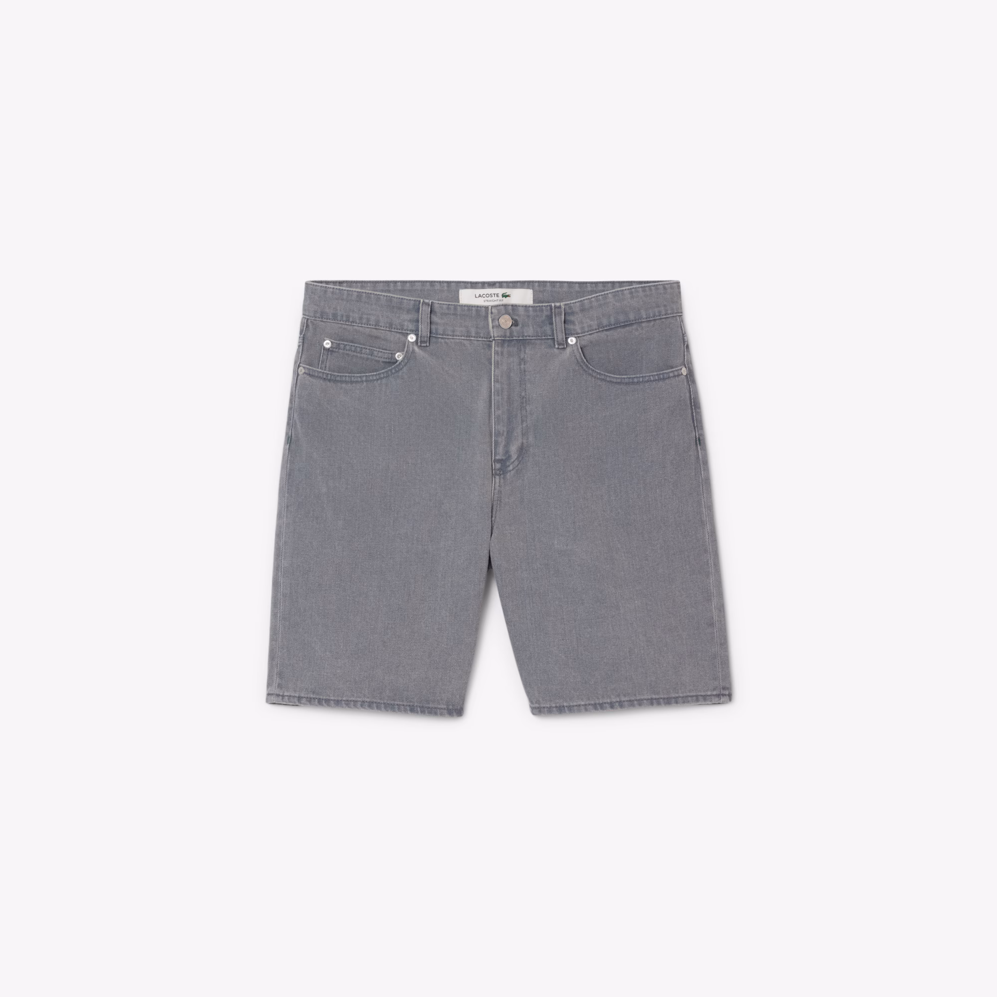 Men's Washed Effect Denim Shorts