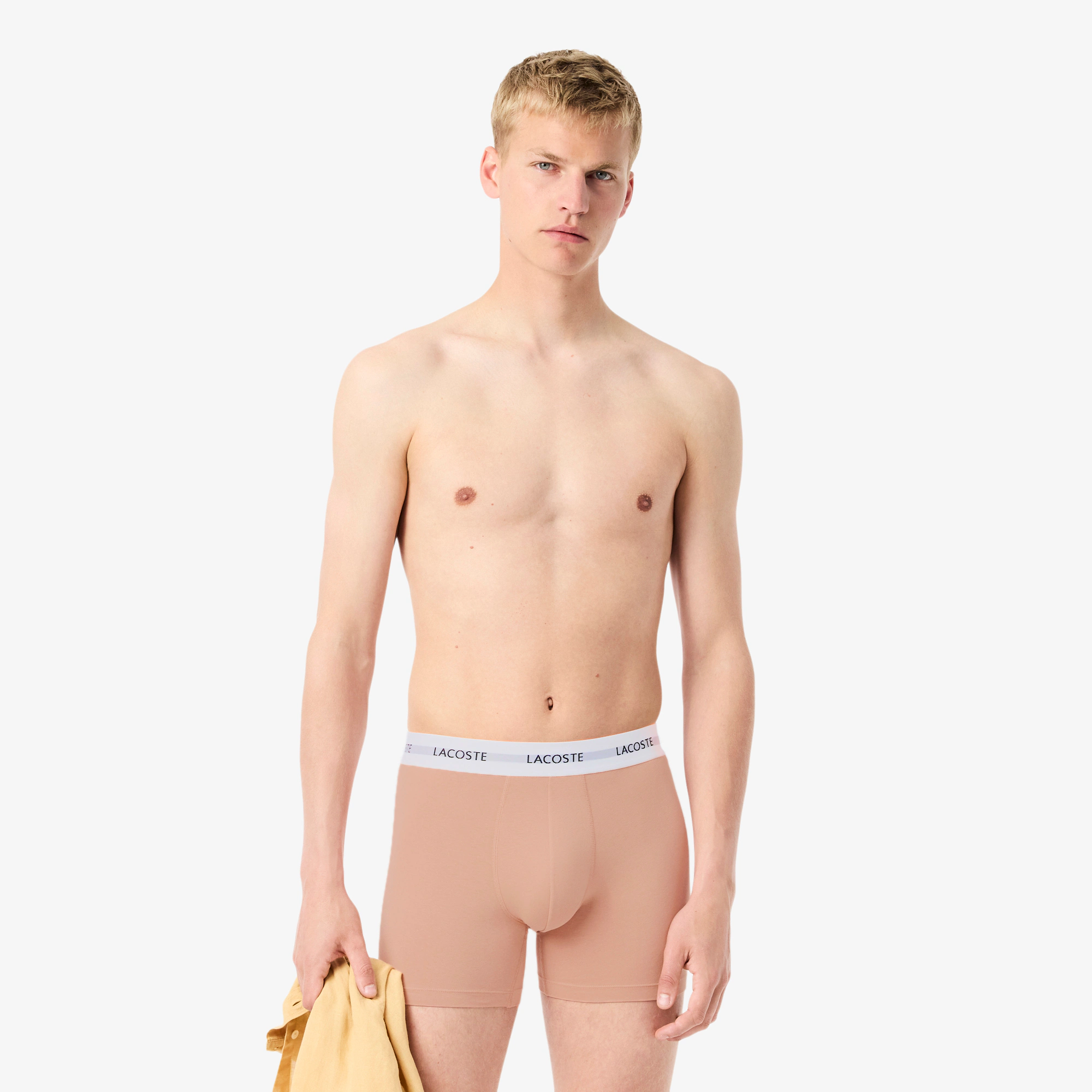 3-Pack Stretch Cotton Boxer Briefs