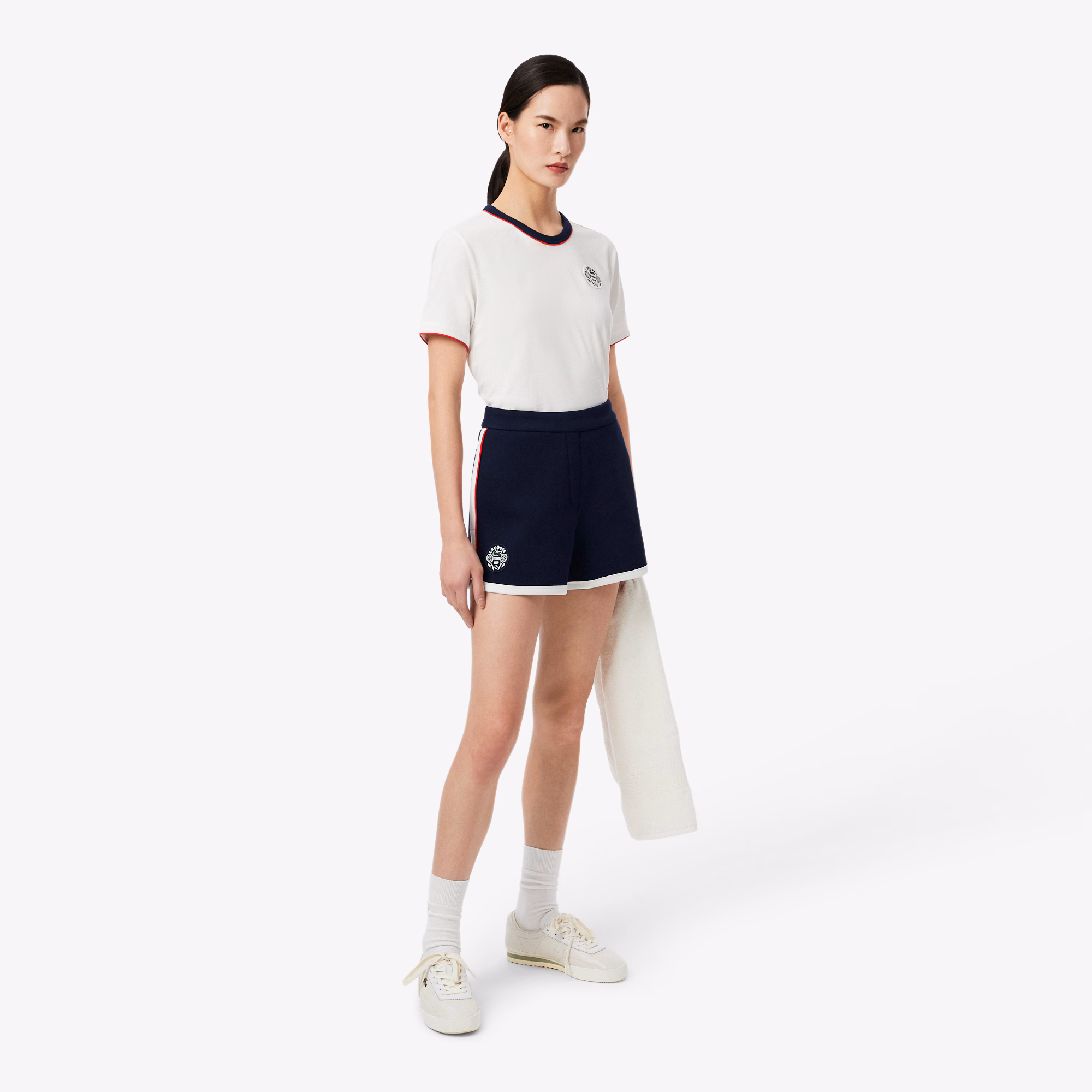 Women's Tennis Heritage Stretch Piqué Shorts