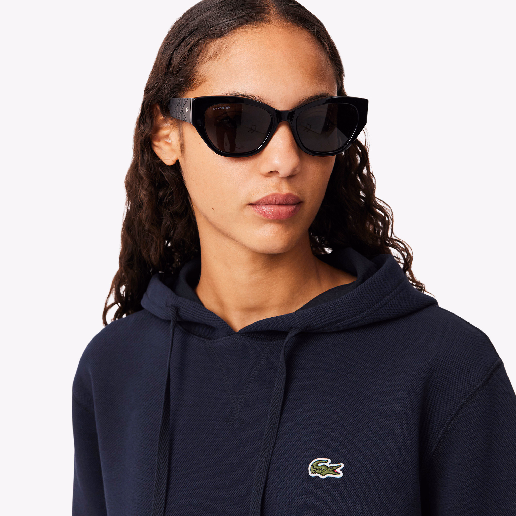 Women's Relaxed Fit Piqué Hoodie