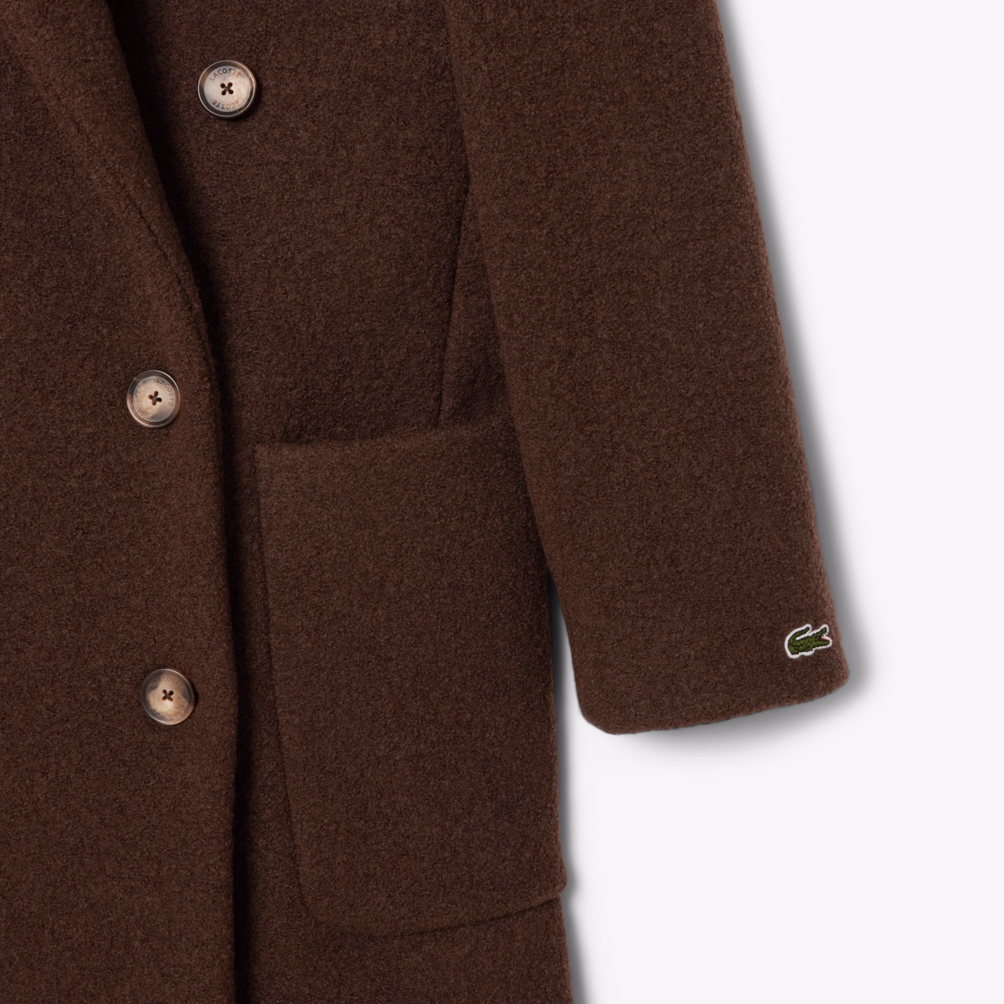 Women's Double-Breasted Wool Coat