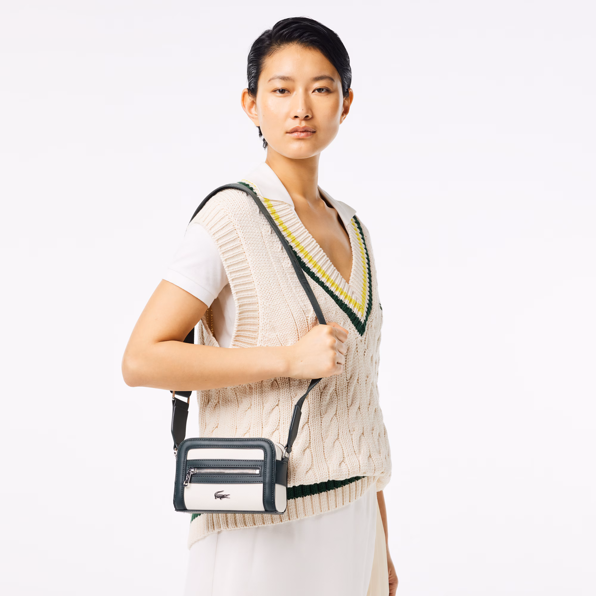 Small Nilly Petit Piqué Reporter Bag