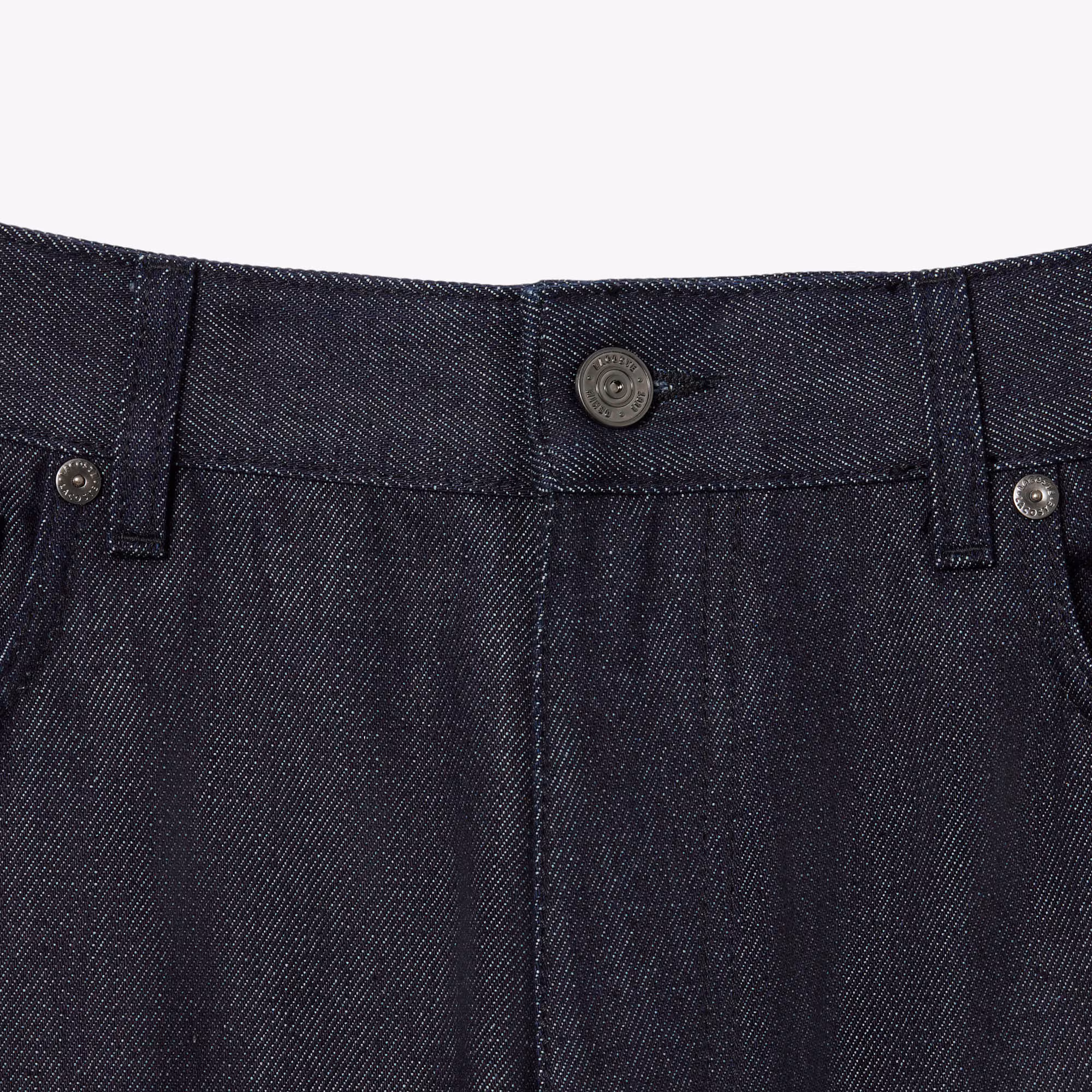 Runway Straight Leg Denim Jeans