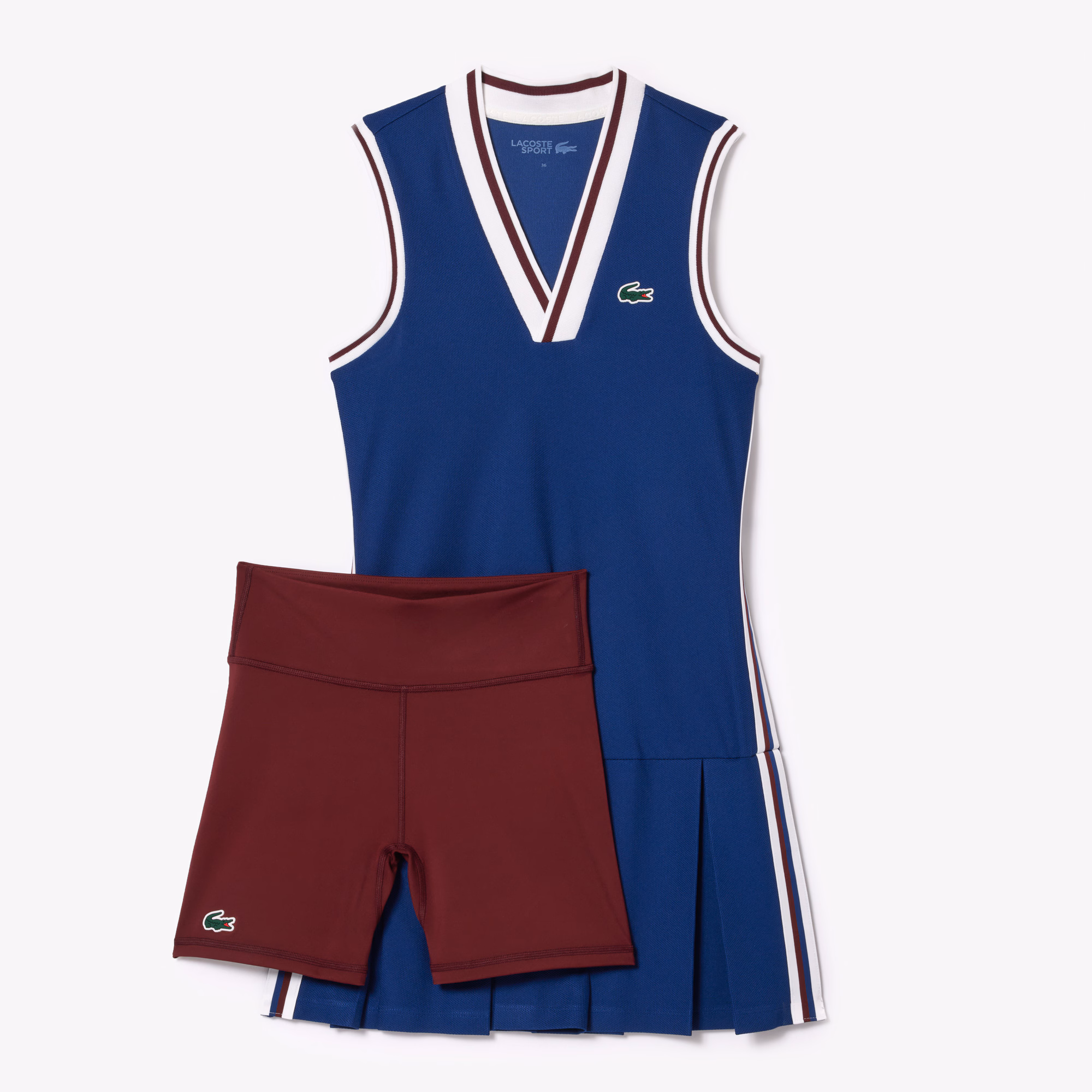 Women's Piqué Tennis Dress with Removable Liner