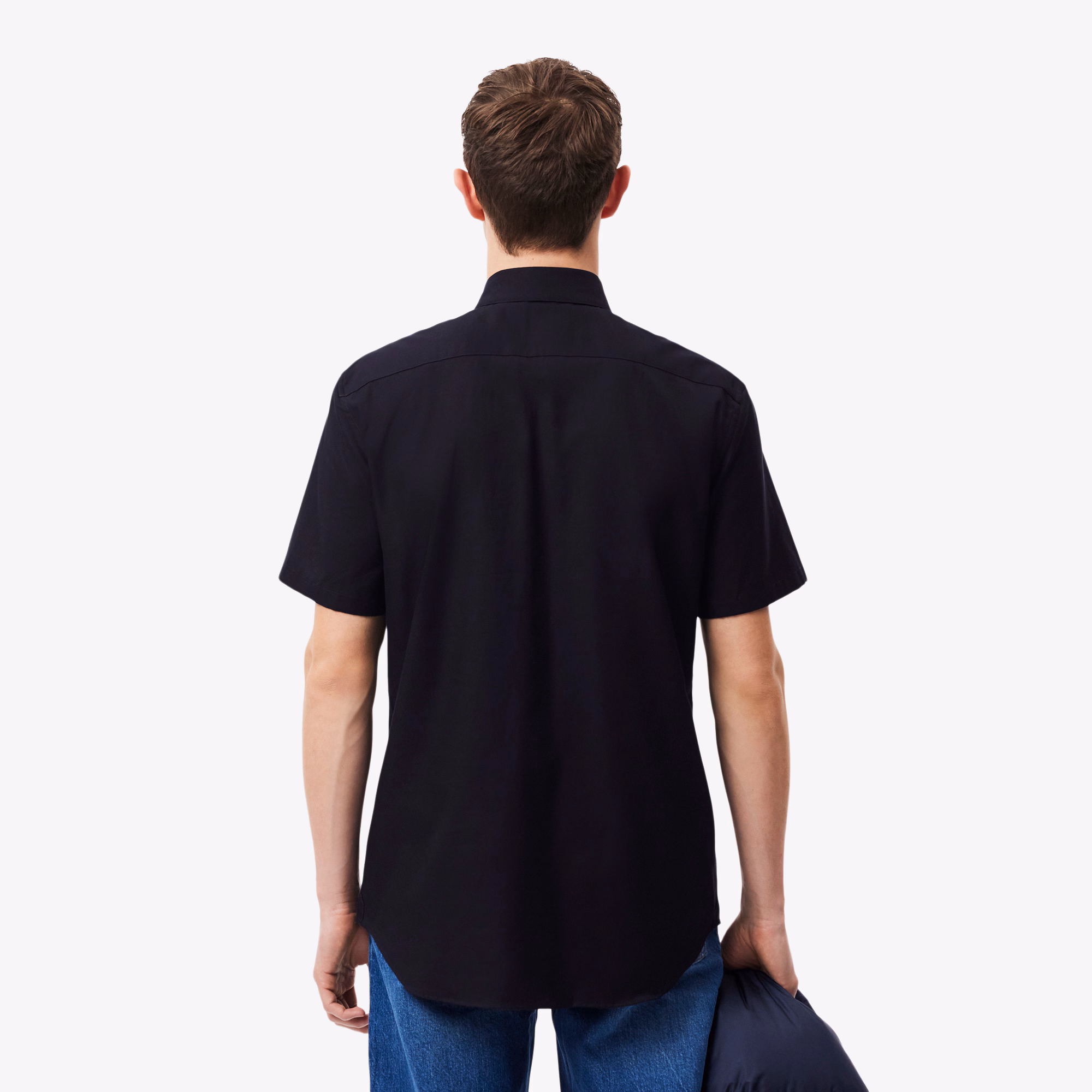 Men's Regular Fit Short Sleeve Cotton Shirt