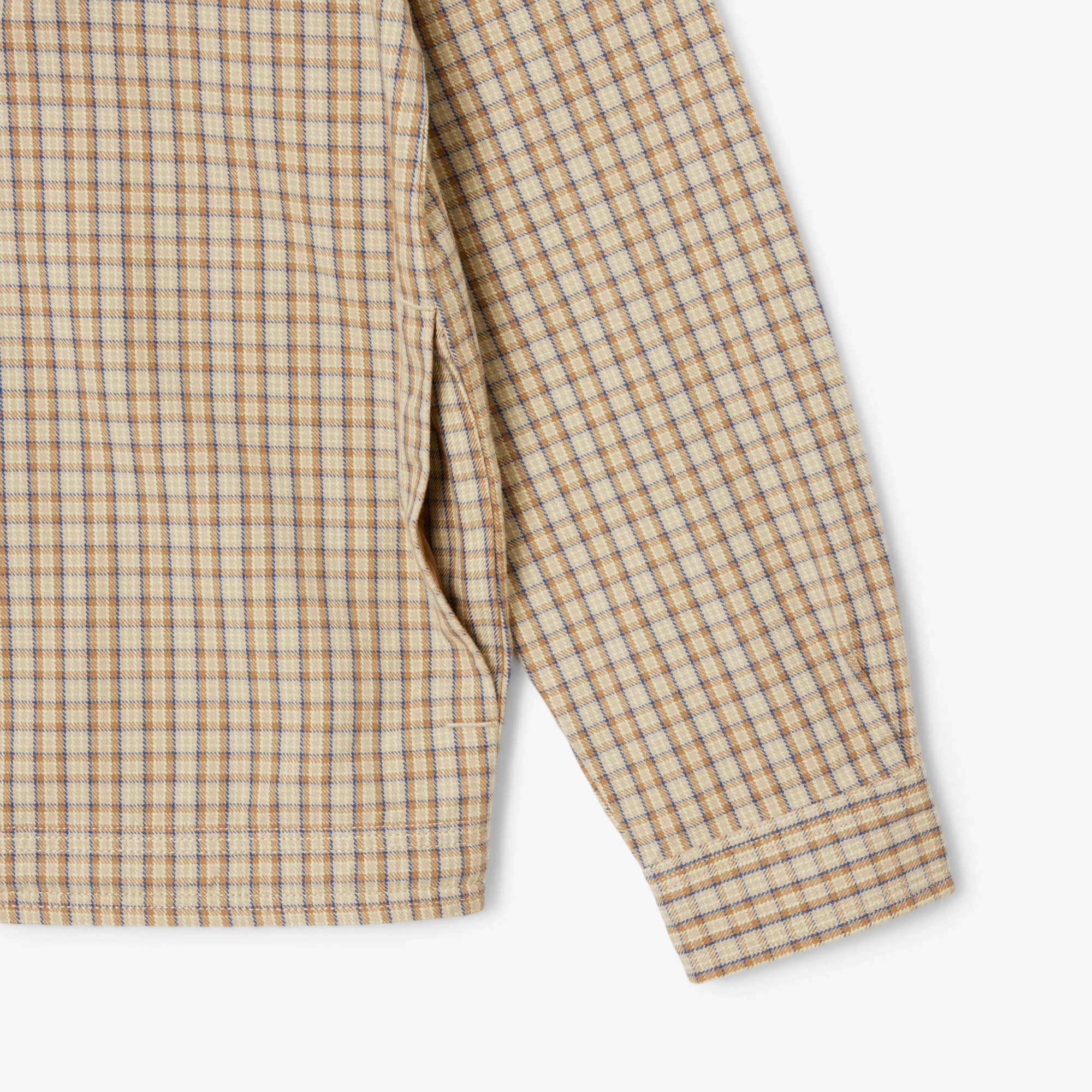 Men's Oversized Heavy Cotton Plaid Overshirt