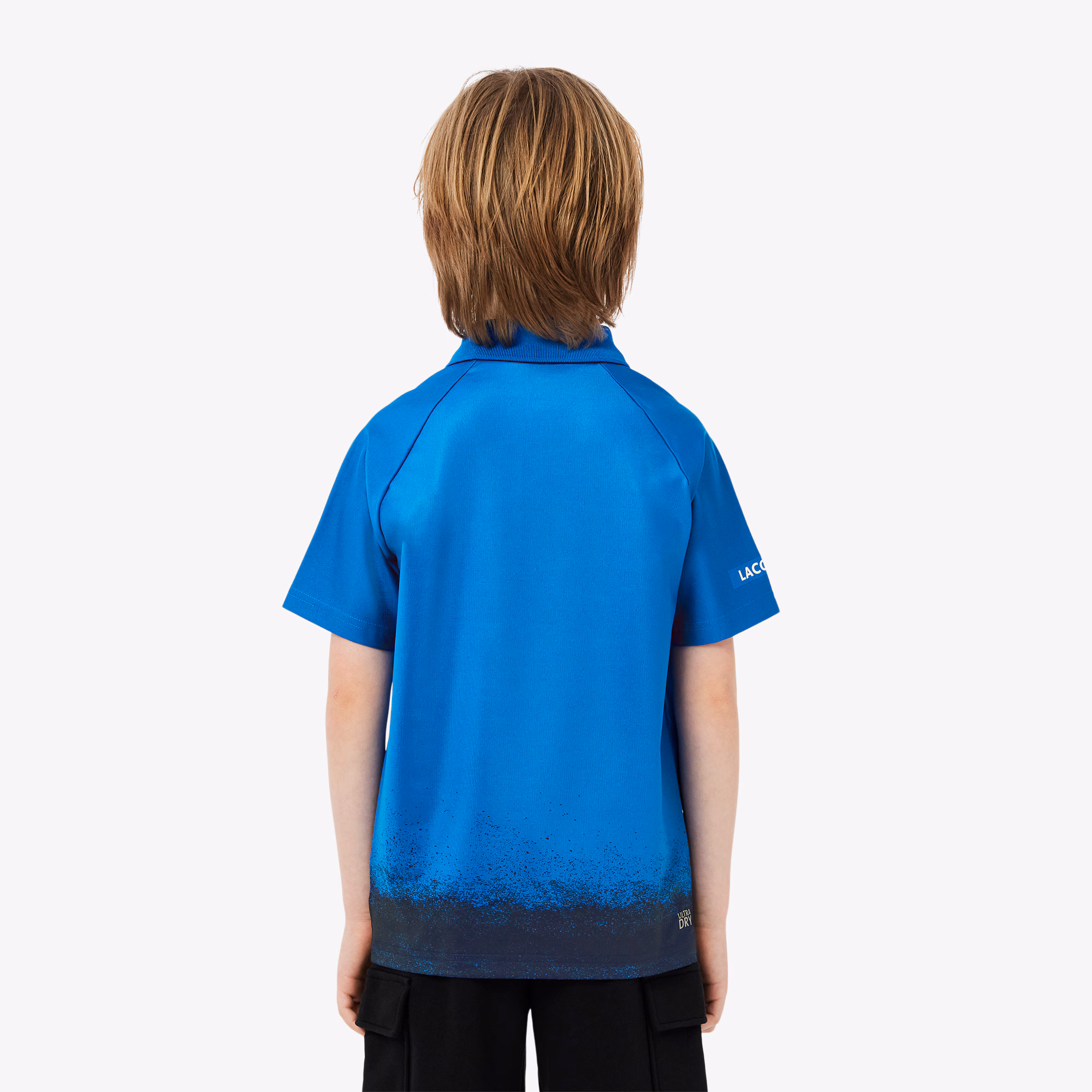 Kids' Lacoste x Daniil Medvedev Stretch Jersey Polo