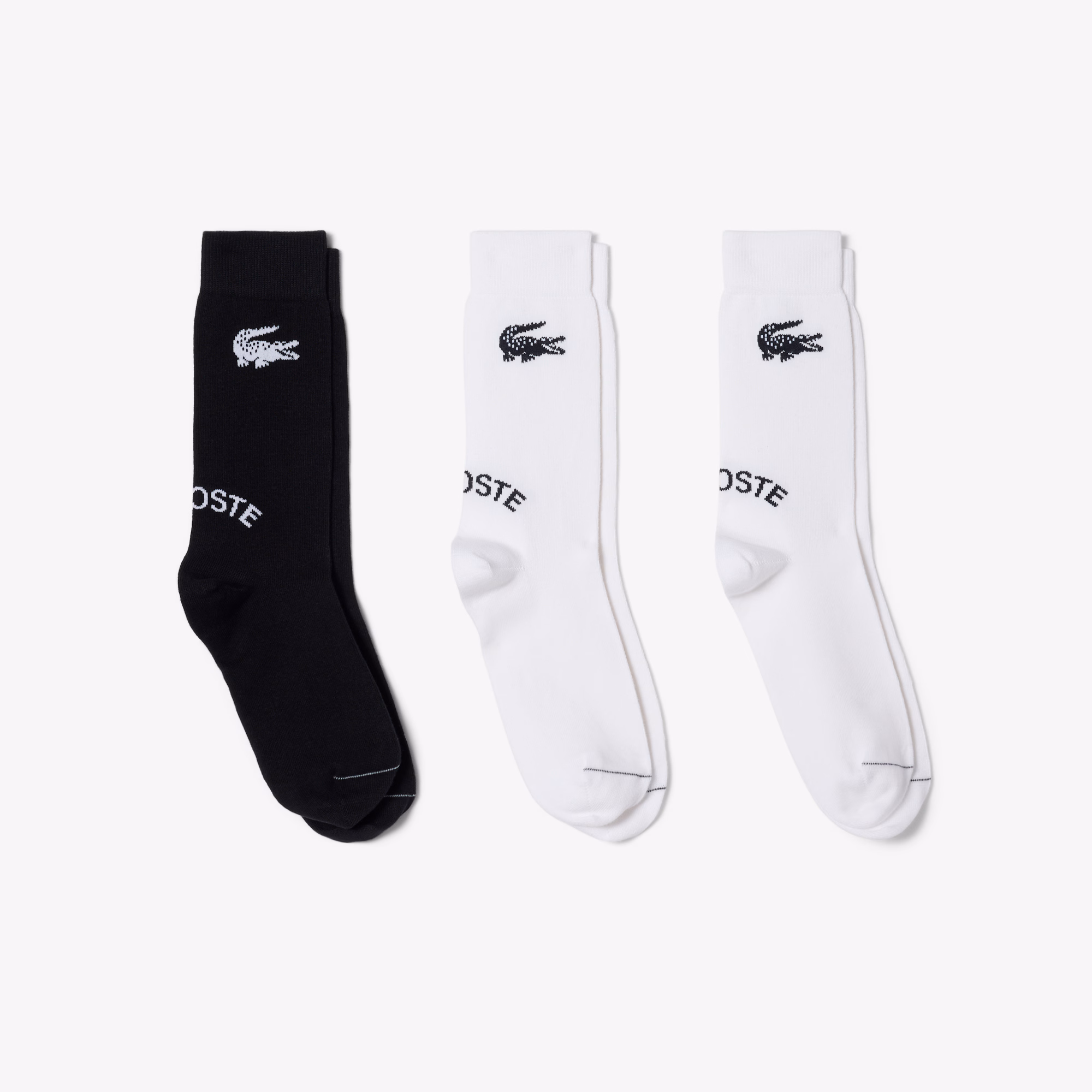 Unisex 3-Pack Cotton Socks