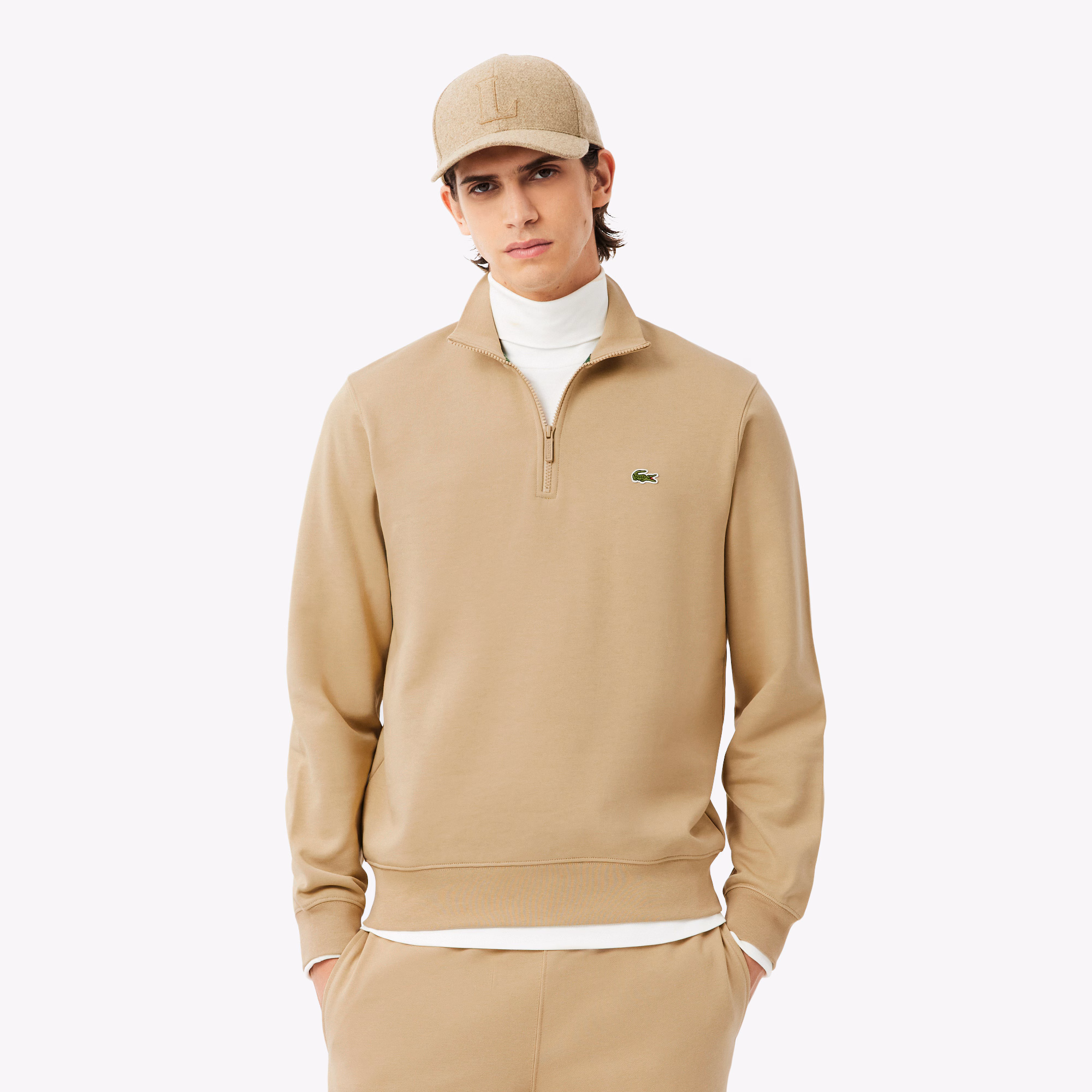 Men's Zip-Up Fleece Sweatshirt